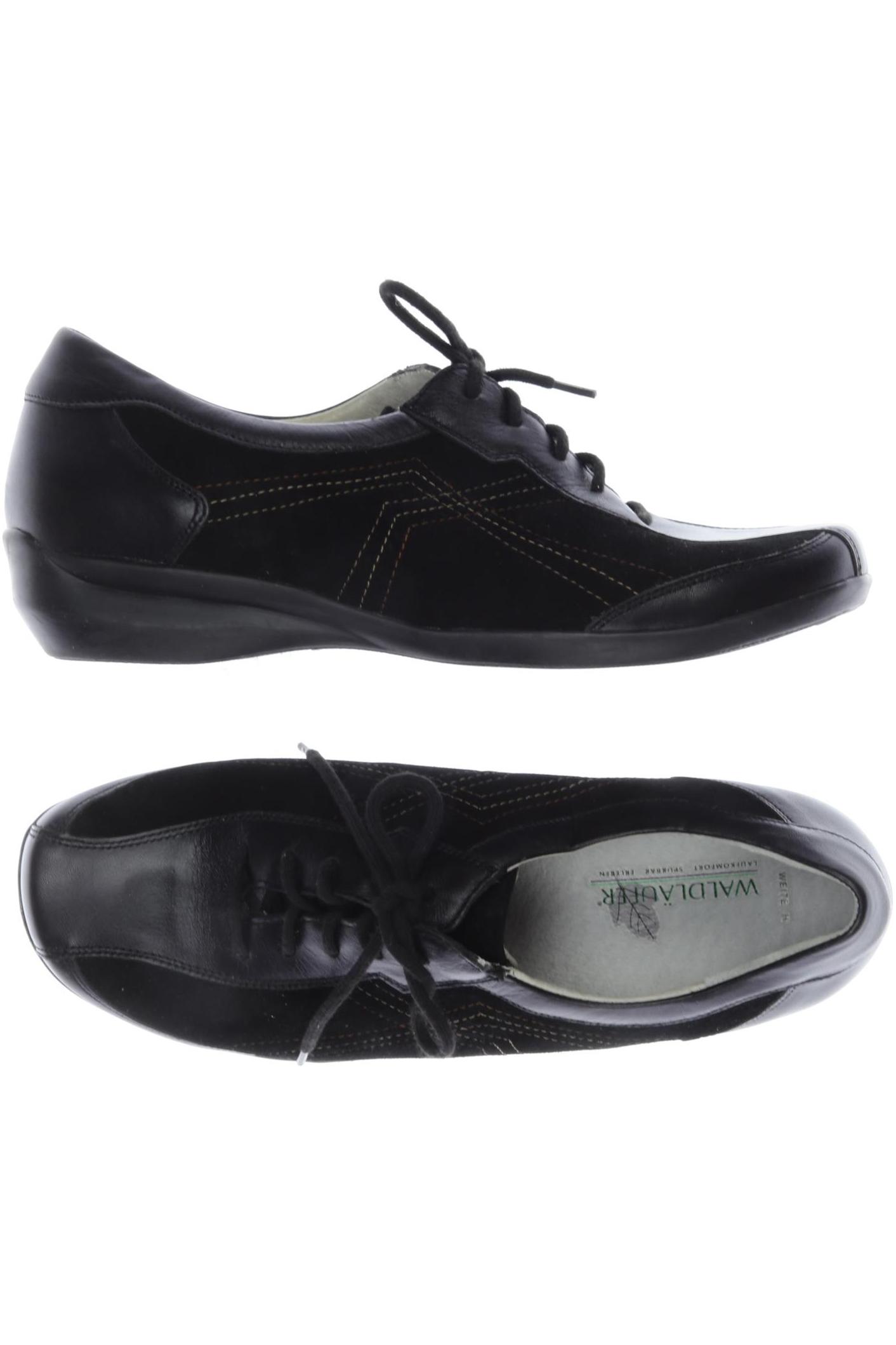 

waldläufer Damen Halbschuh, schwarz, Gr. 4