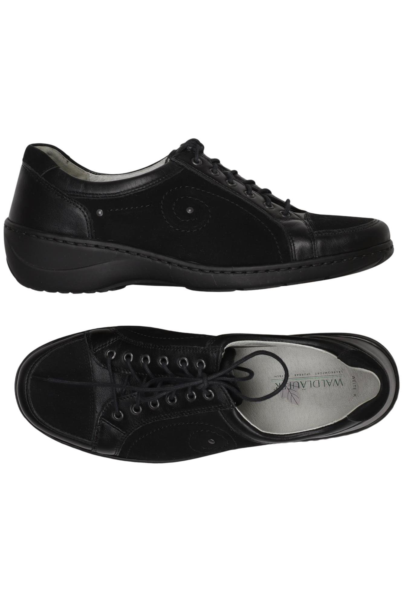 

waldläufer Damen Halbschuh, schwarz, Gr. 4.5
