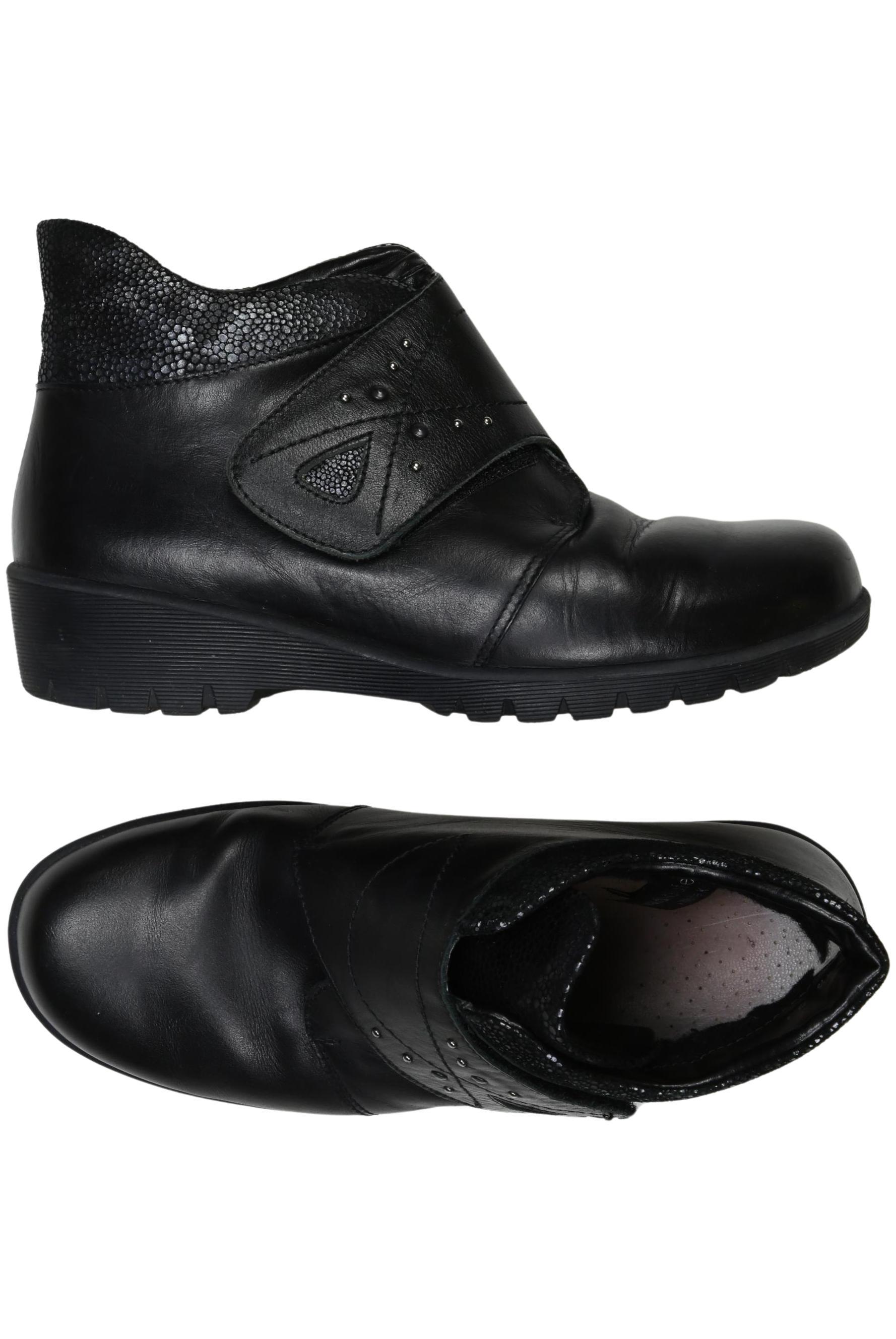 

waldläufer Damen Stiefelette, schwarz, Gr. 4.5