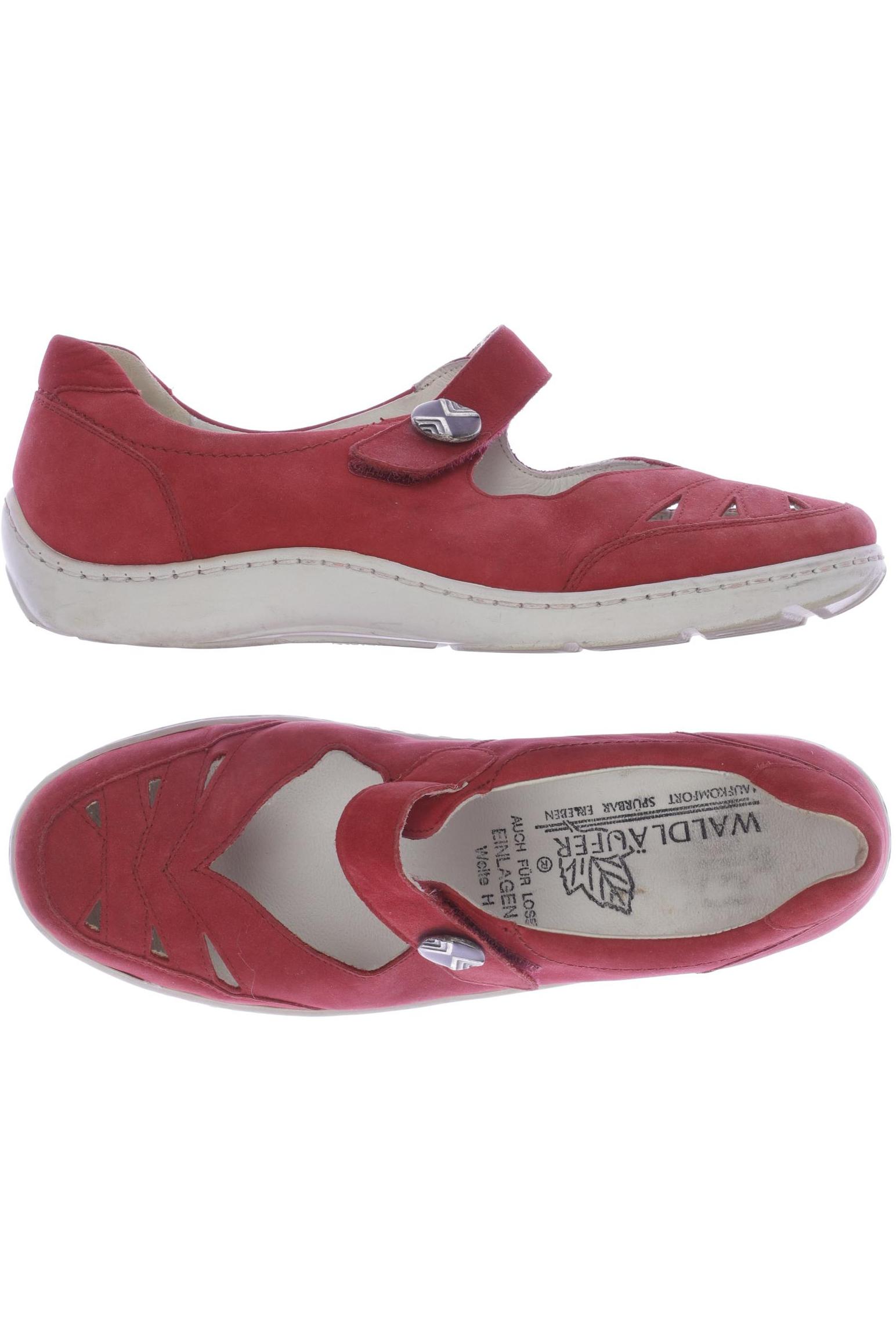 

waldläufer Damen Ballerinas, rot, Gr. 5