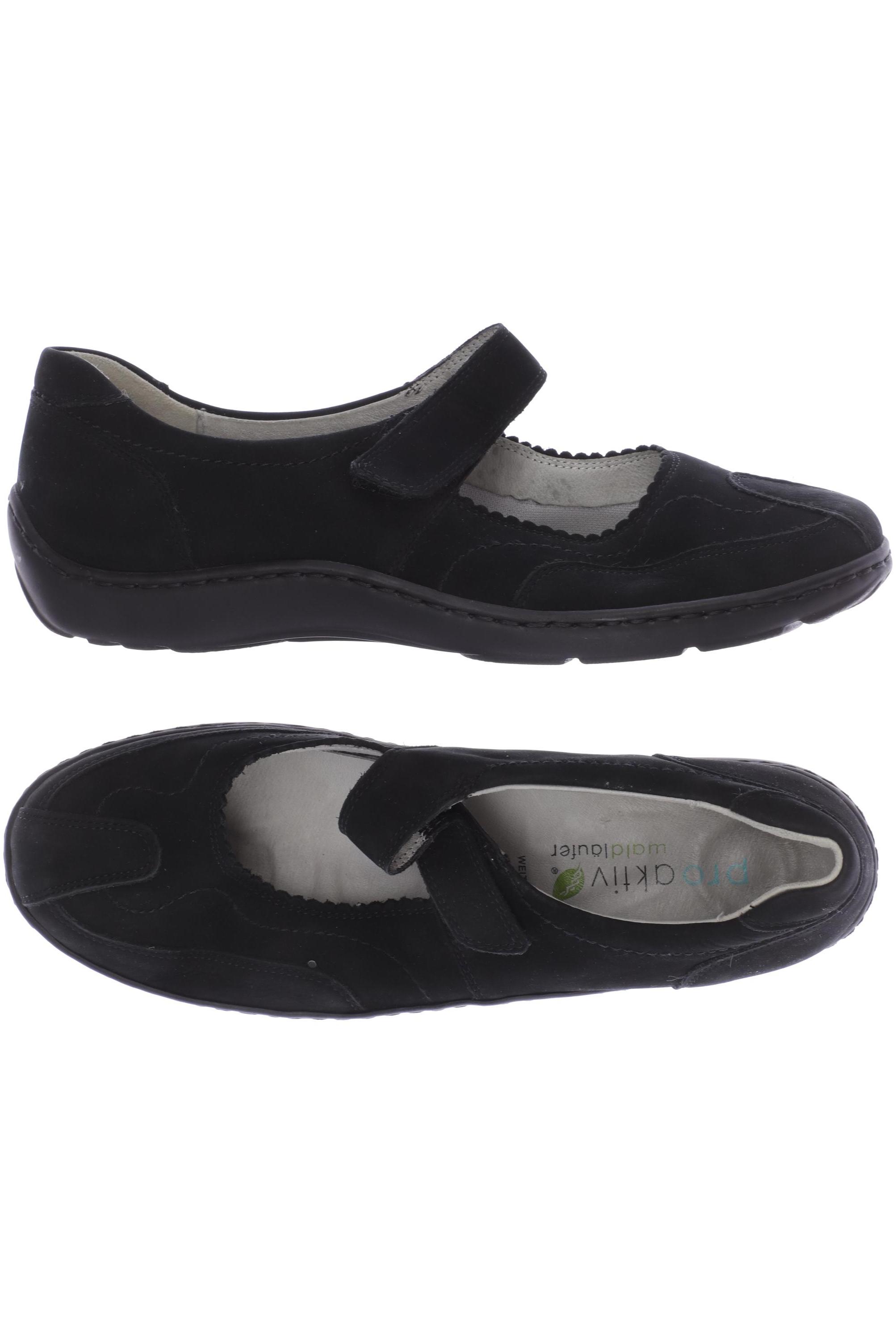 

waldläufer Damen Ballerinas, schwarz, Gr. 6