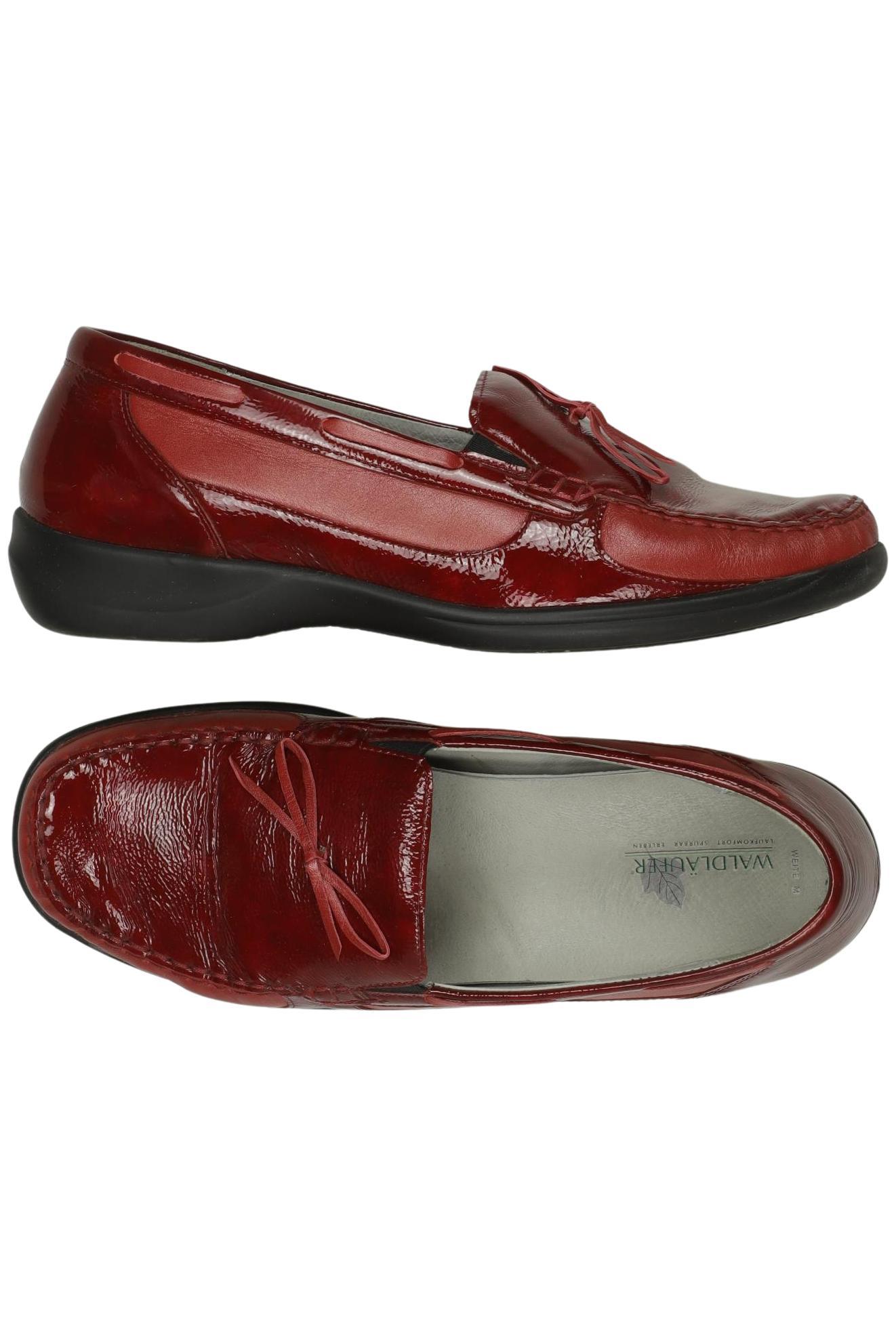 

waldläufer Damen Halbschuh, rot, Gr. 7.5