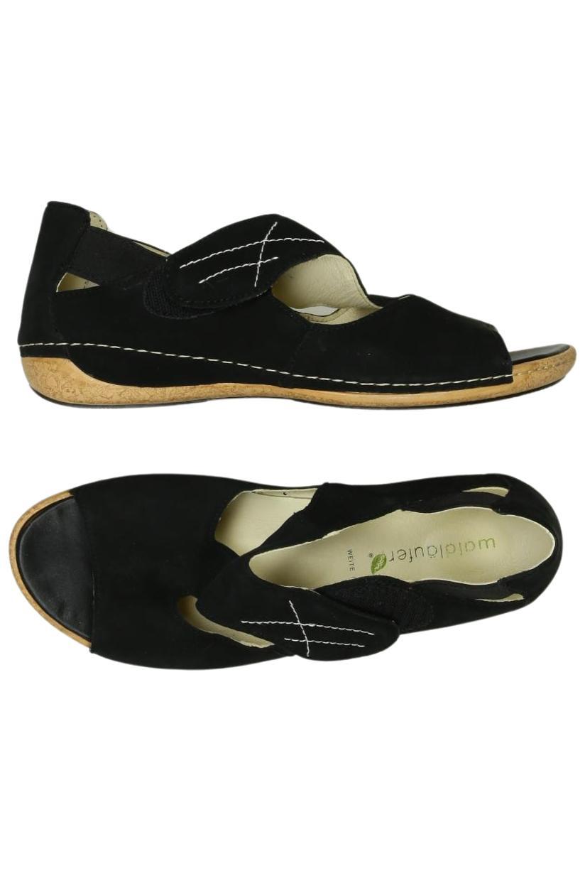 

waldläufer Damen Ballerinas, schwarz, Gr. 6