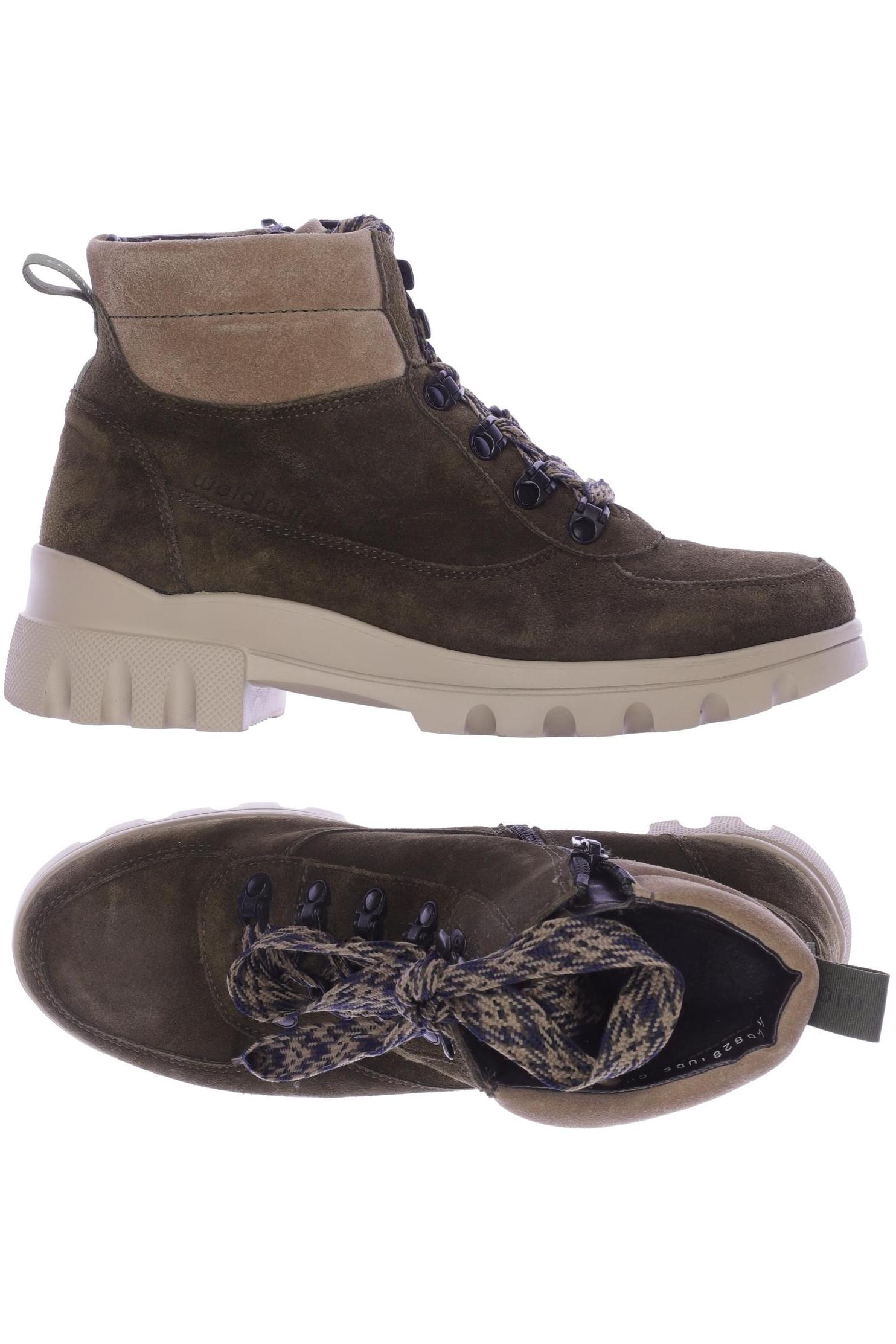 

waldläufer Damen Stiefelette, grün, Gr. 5.5