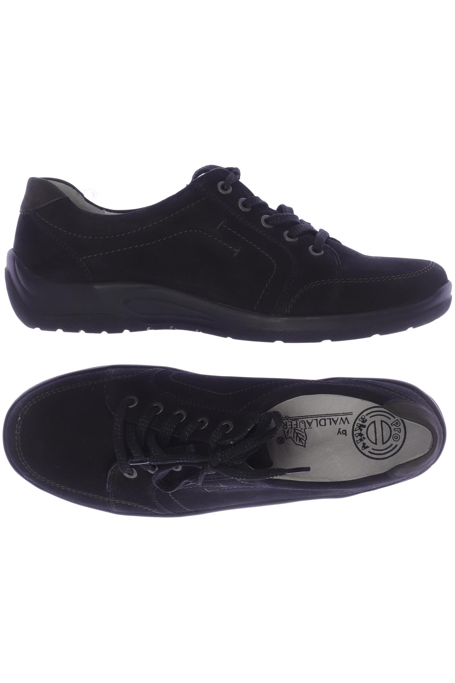 

waldläufer Damen Halbschuh, schwarz, Gr. 6.5
