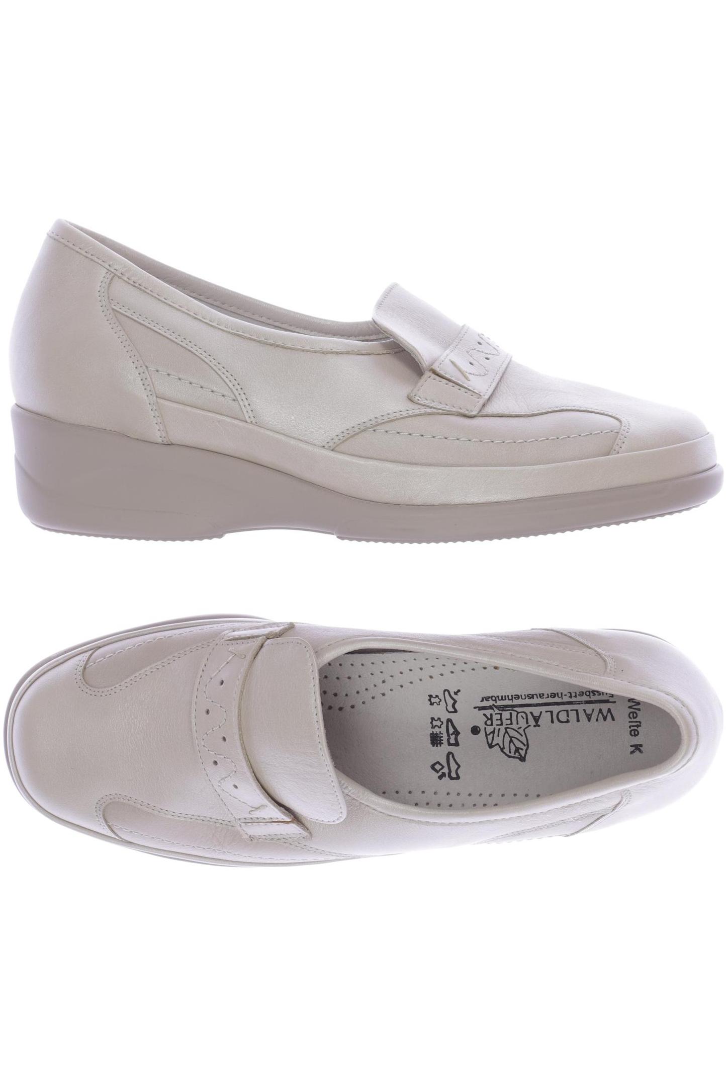 

waldläufer Damen Halbschuh, cremeweiß, Gr. 4