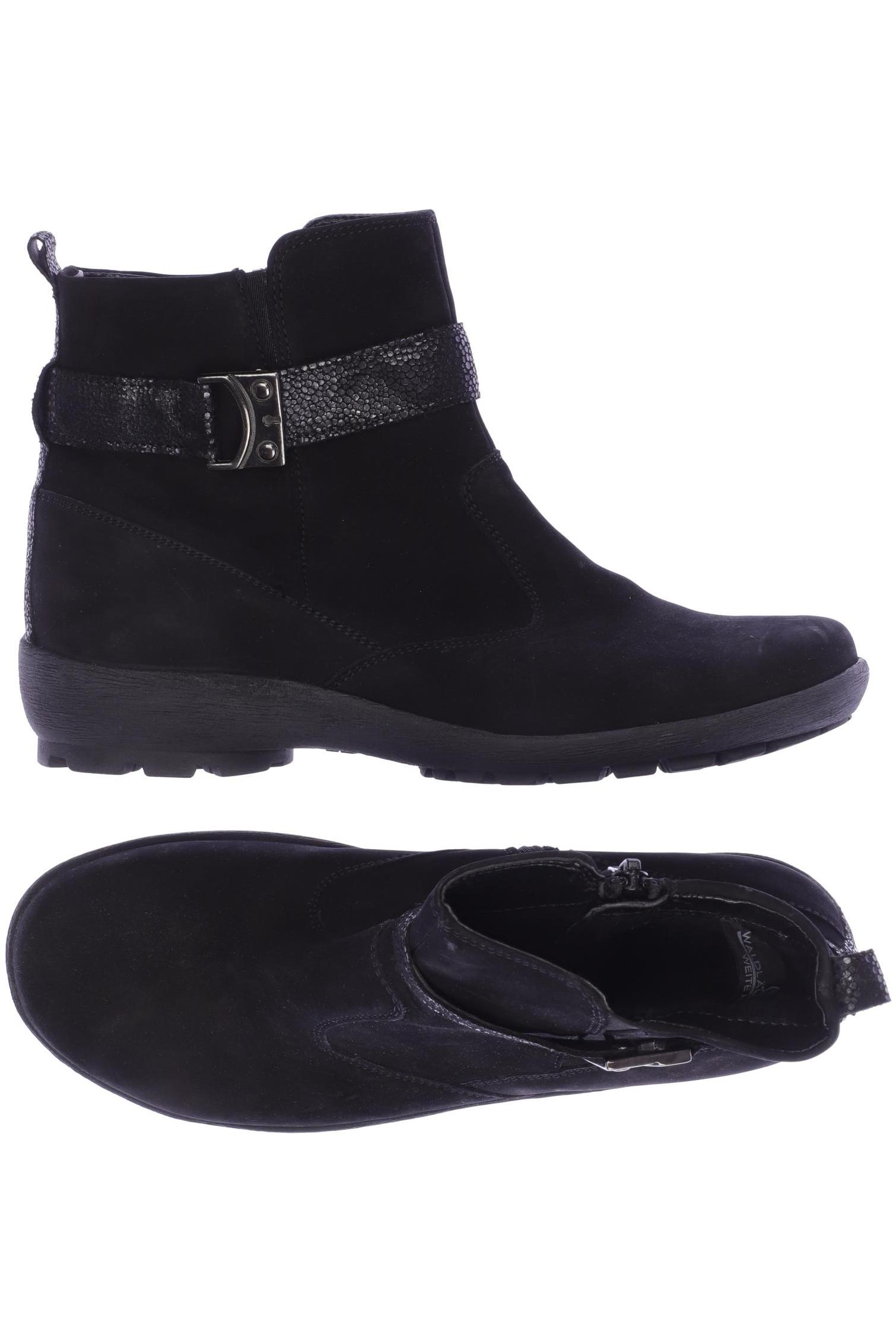 

waldläufer Damen Stiefelette, schwarz, Gr. 5
