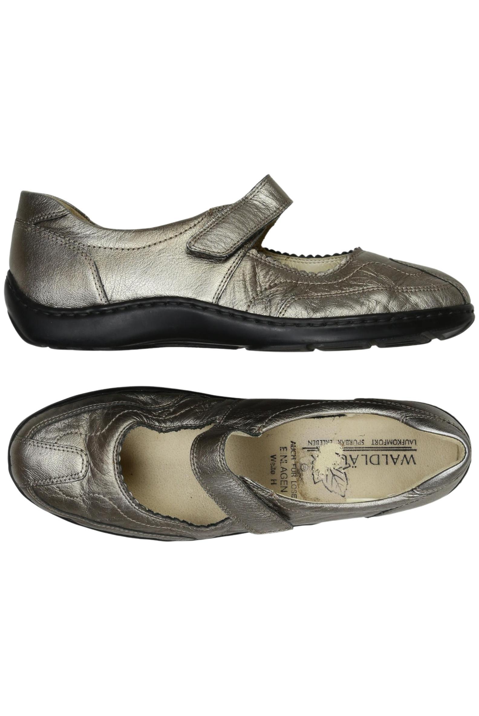 

waldläufer Damen Ballerinas, silber, Gr. 6