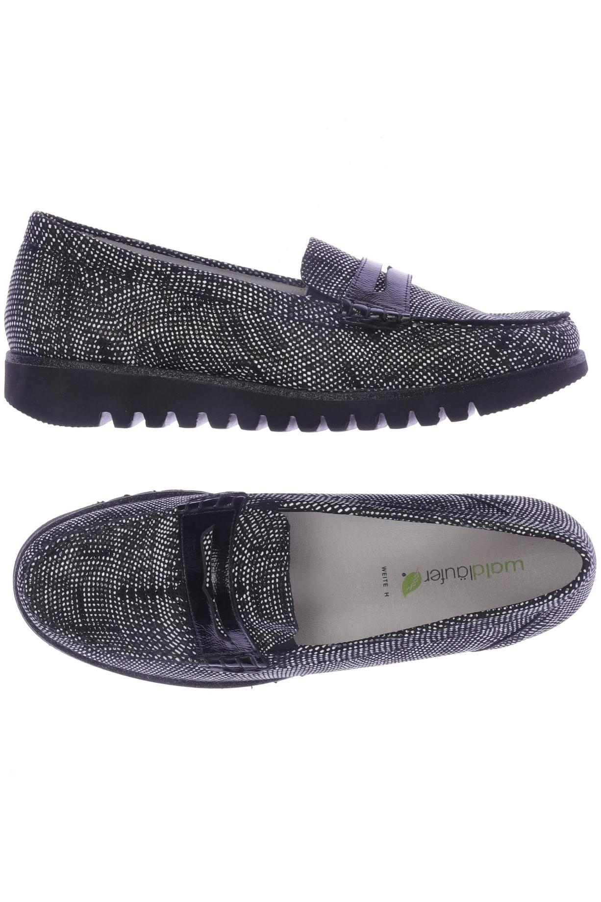 

waldläufer Damen Halbschuh, schwarz, Gr. 7.5