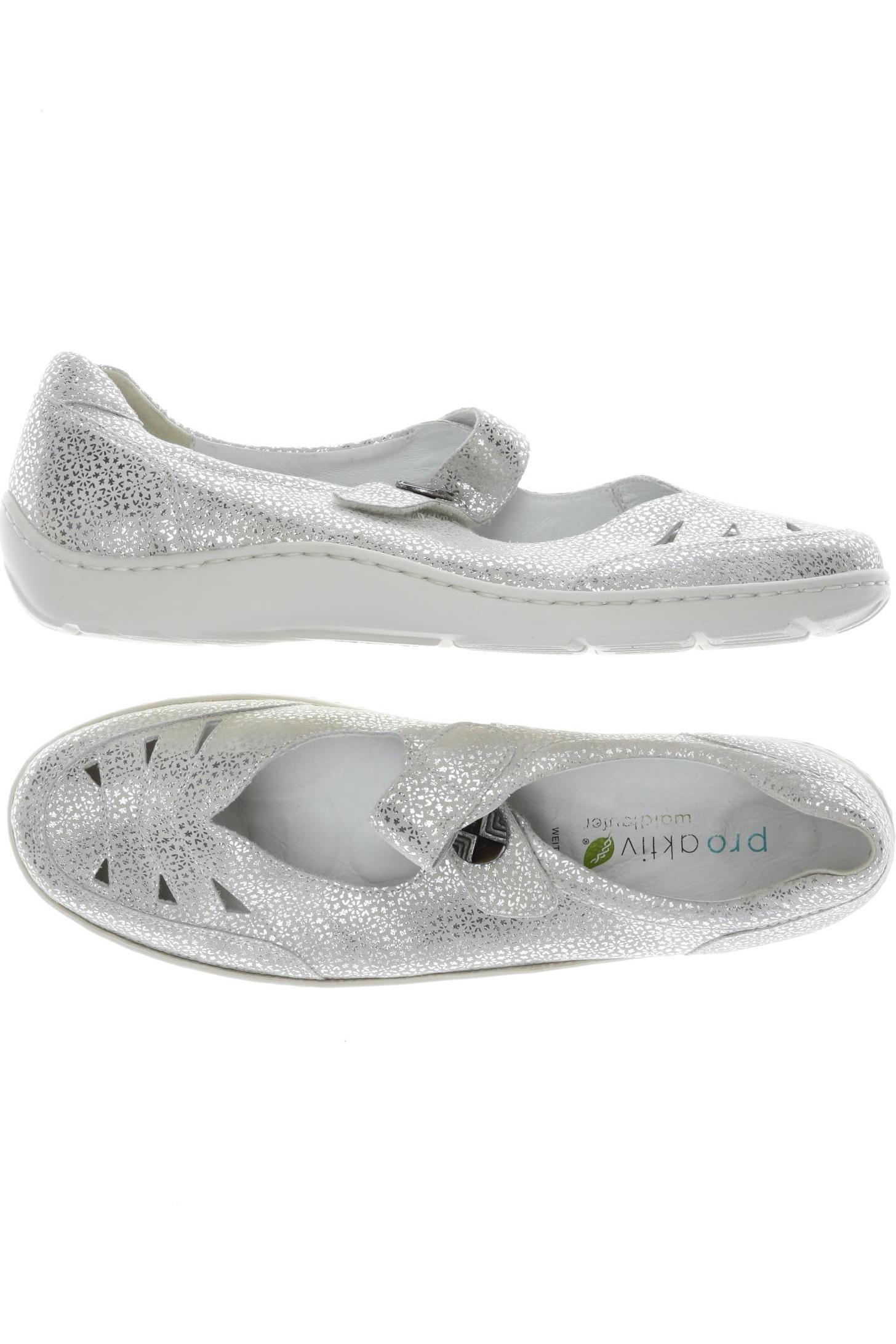

waldläufer Damen Halbschuh, weiß, Gr. 8.5