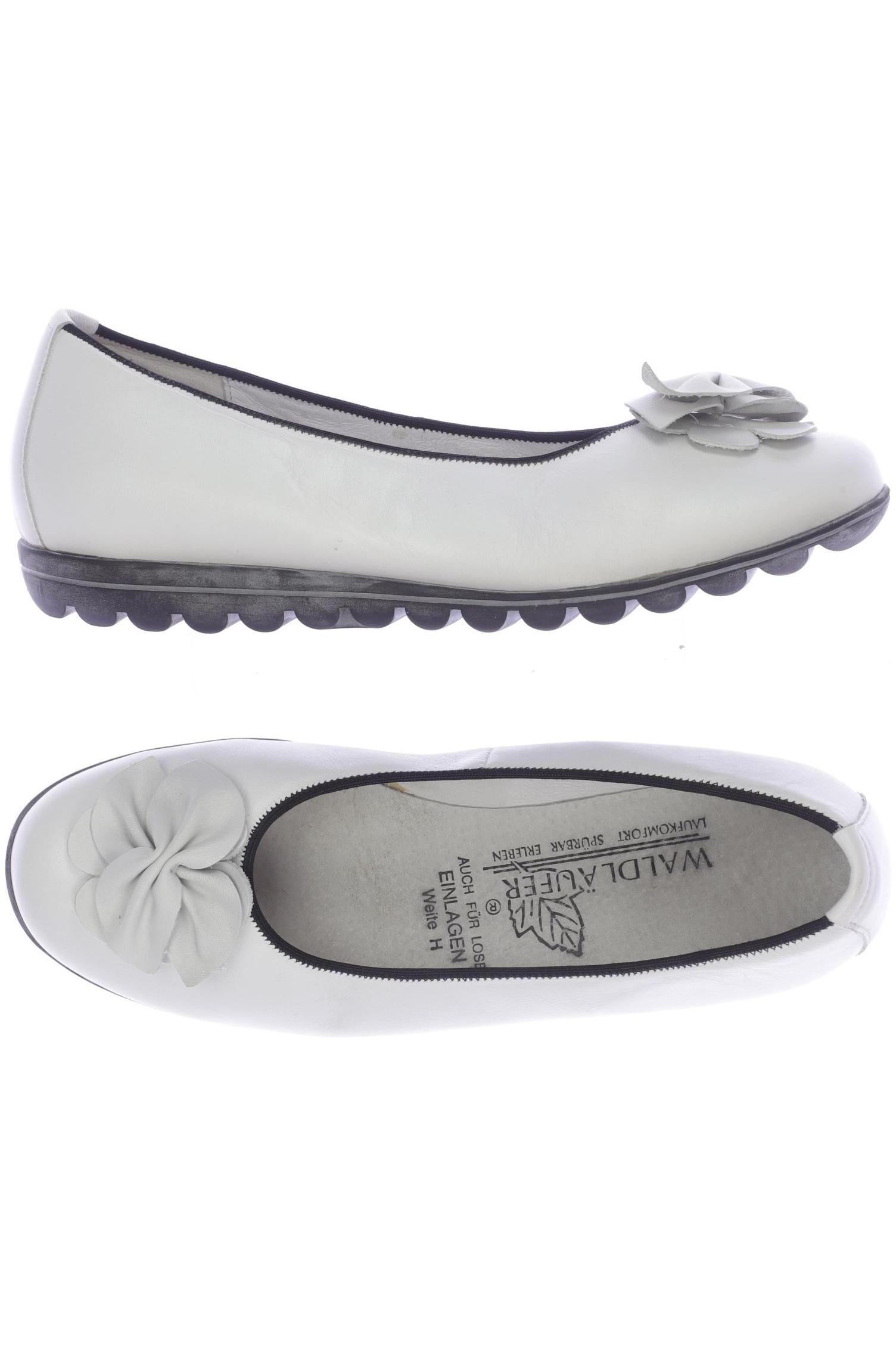 

waldläufer Damen Ballerinas, weiß, Gr. 5