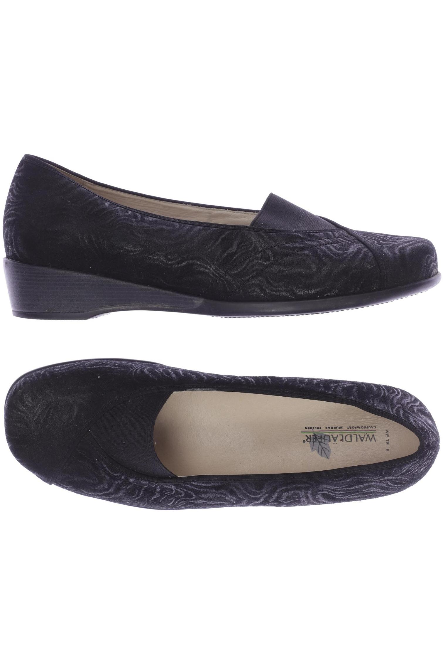 

waldläufer Damen Halbschuh, schwarz, Gr. 7.5
