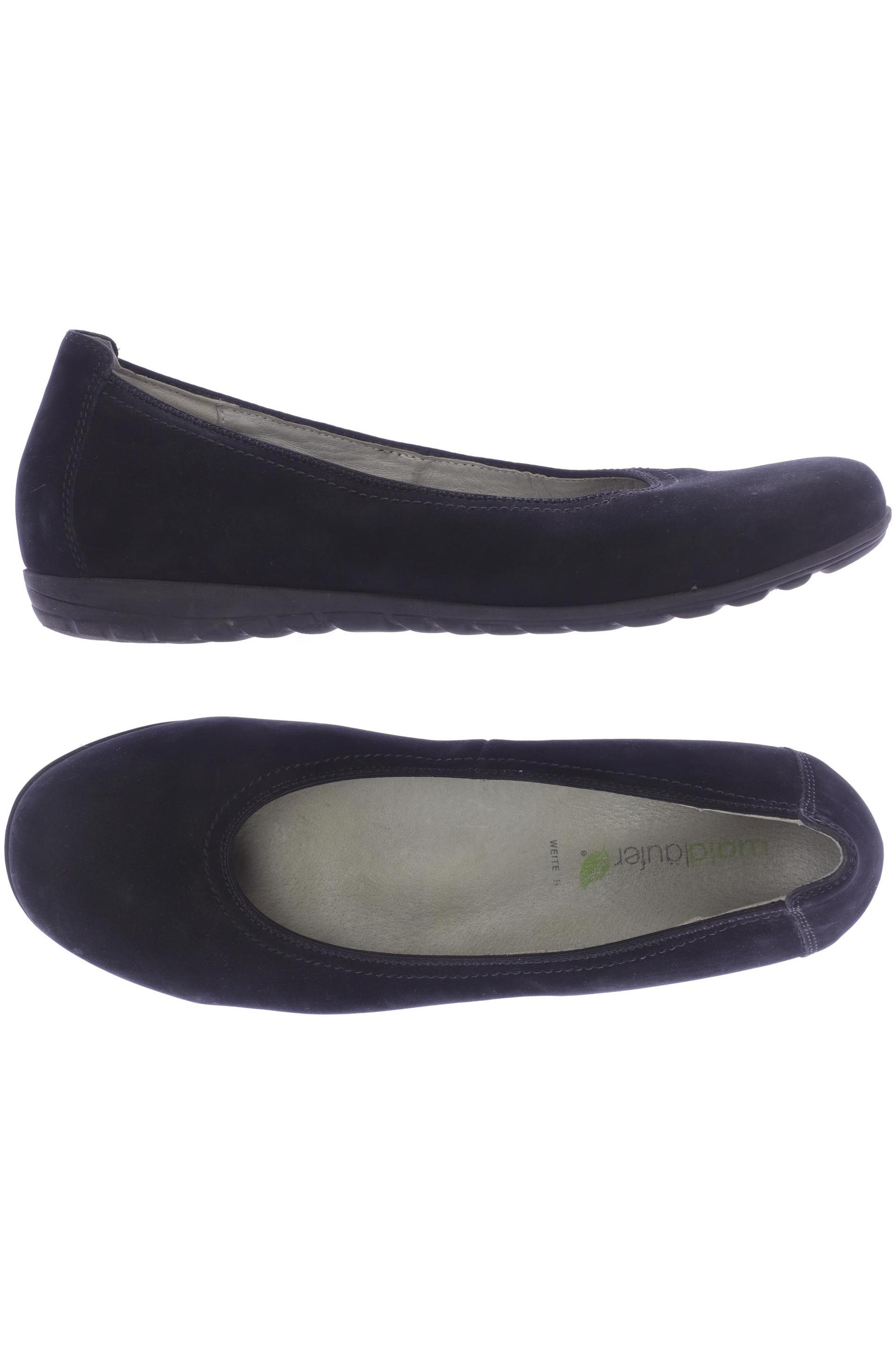 

waldläufer Damen Ballerinas, schwarz, Gr. 7