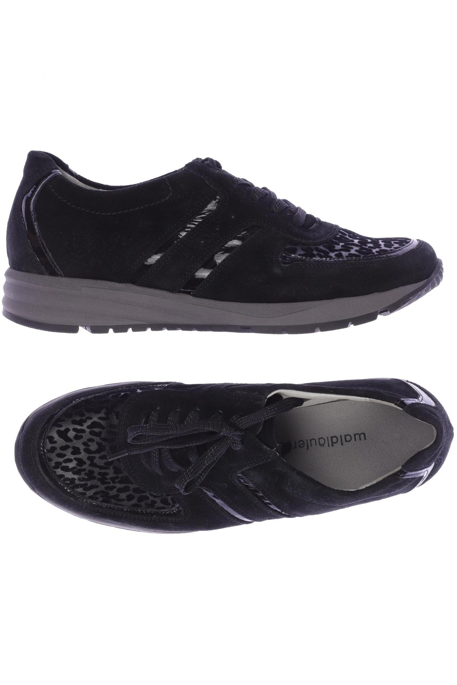

waldläufer Damen Halbschuh, schwarz, Gr. 5.5
