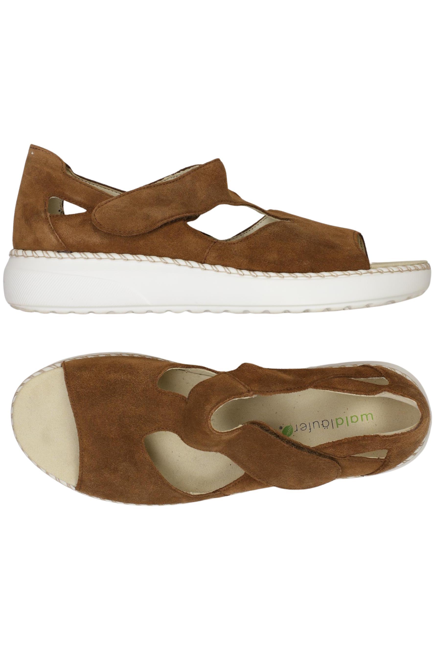 

waldläufer Damen Sandale, braun, Gr. 7