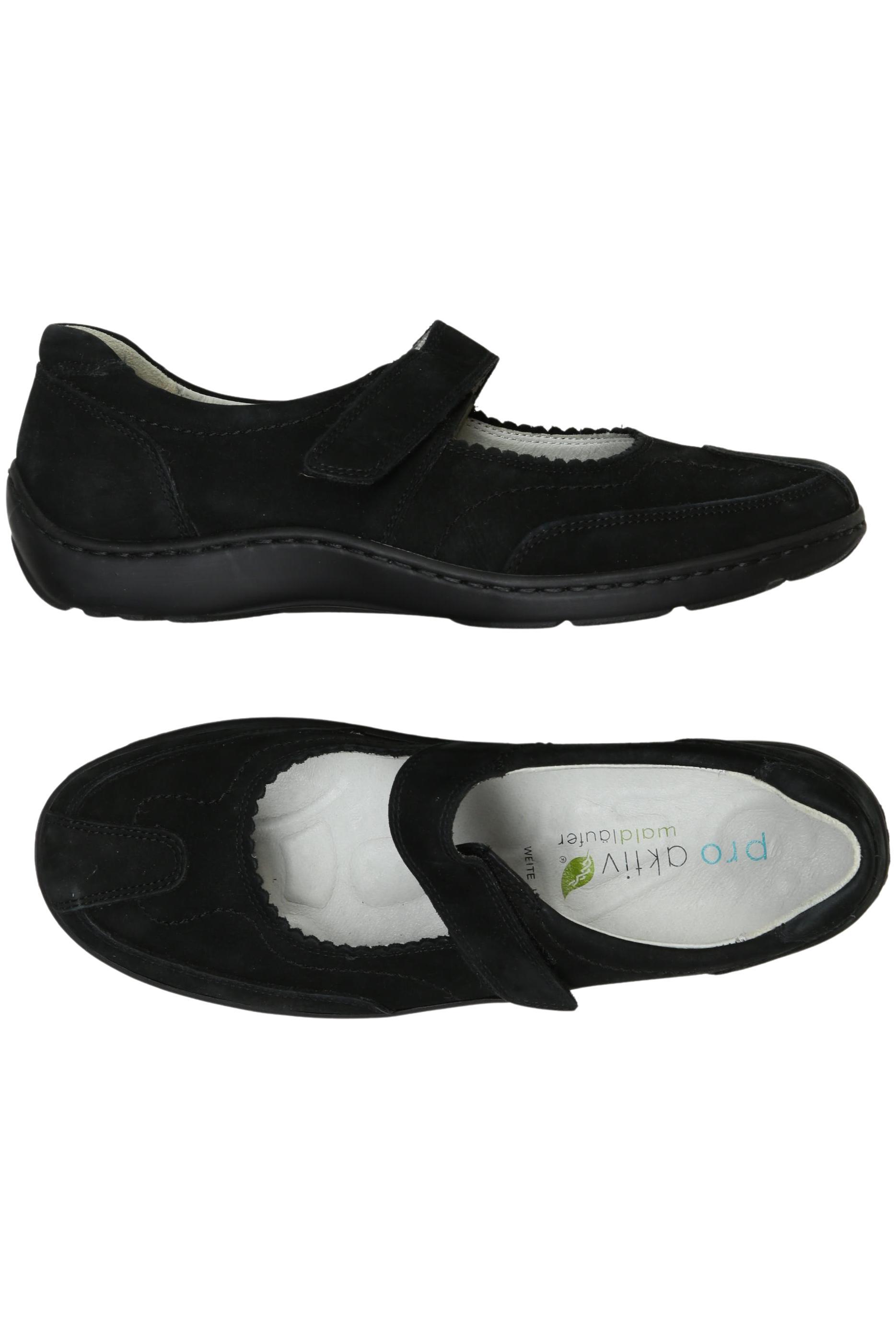 

waldläufer Damen Ballerinas, schwarz, Gr. 4