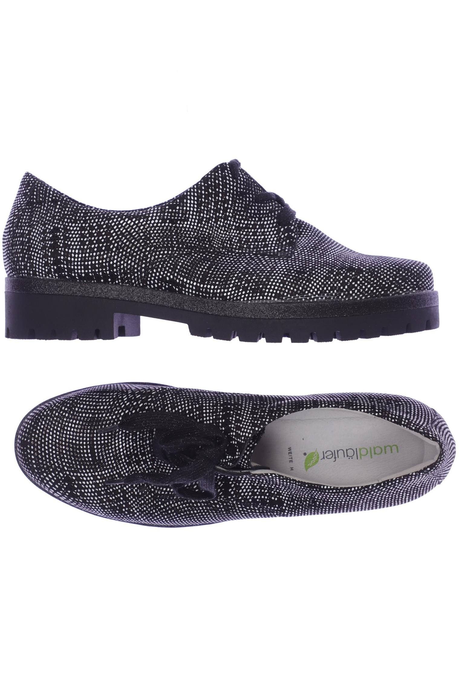 

waldläufer Damen Halbschuh, schwarz, Gr. 6.5