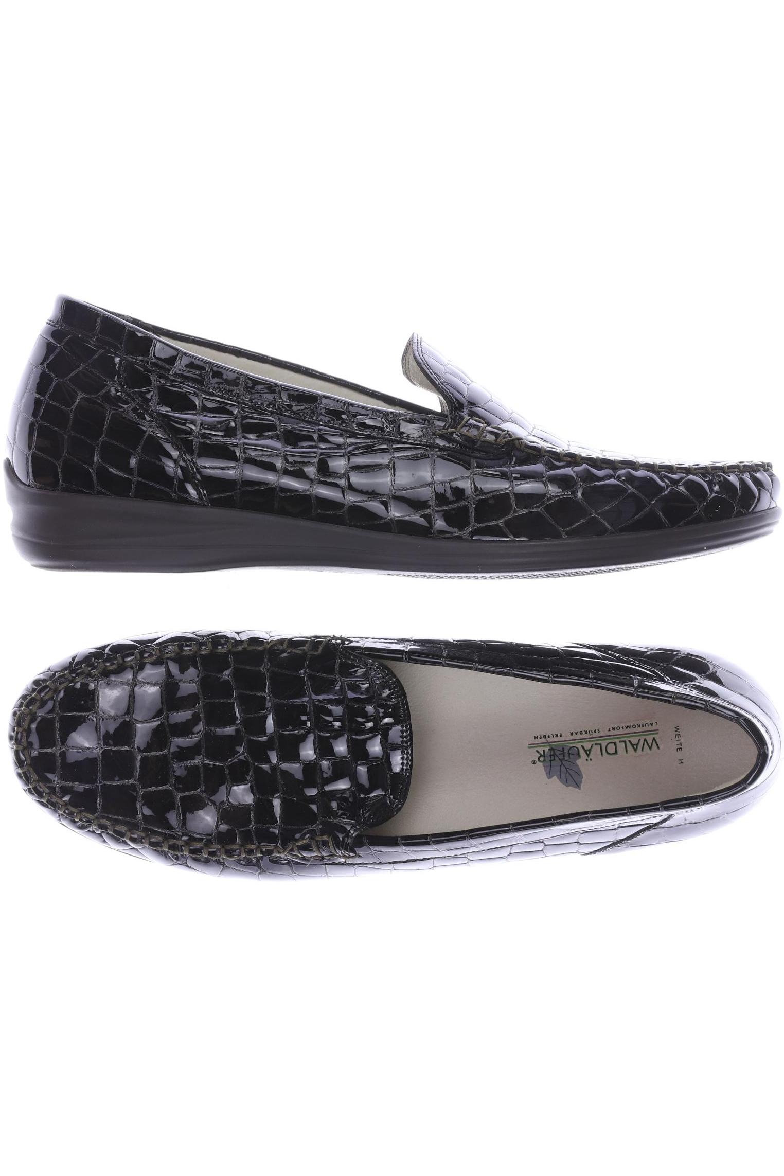 

waldläufer Damen Halbschuh, schwarz, Gr. 8