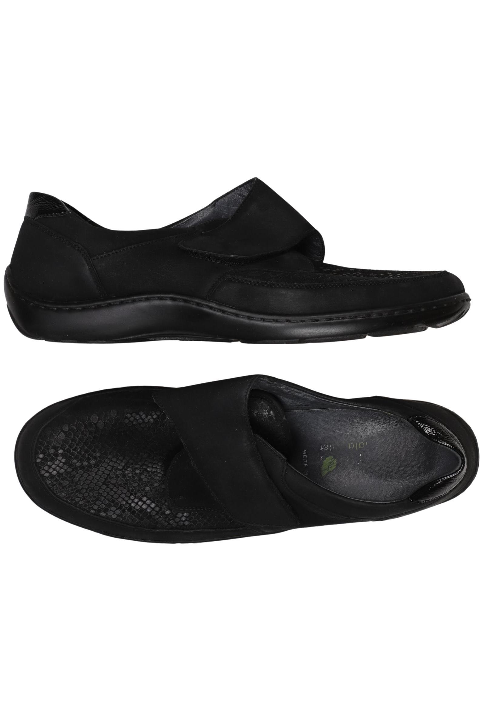 

waldläufer Damen Halbschuh, schwarz, Gr. 6.5