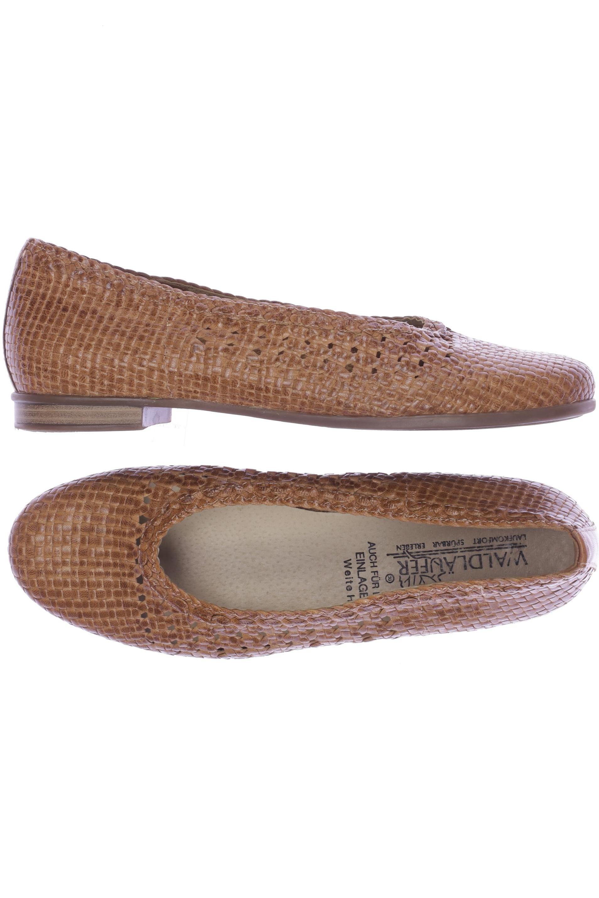 

waldläufer Damen Ballerinas, braun, Gr. 7.5