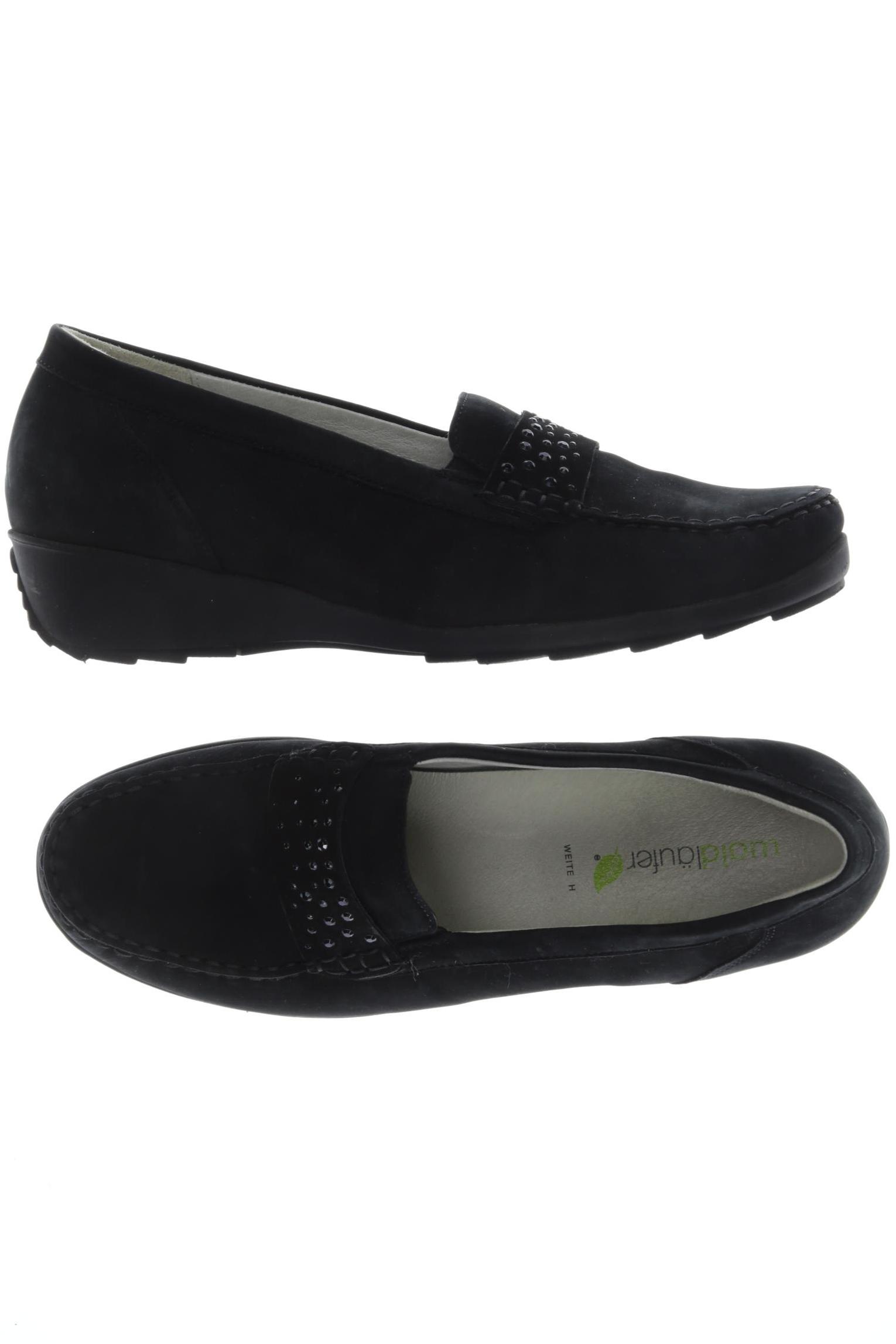 

waldläufer Damen Halbschuh, schwarz, Gr. 6