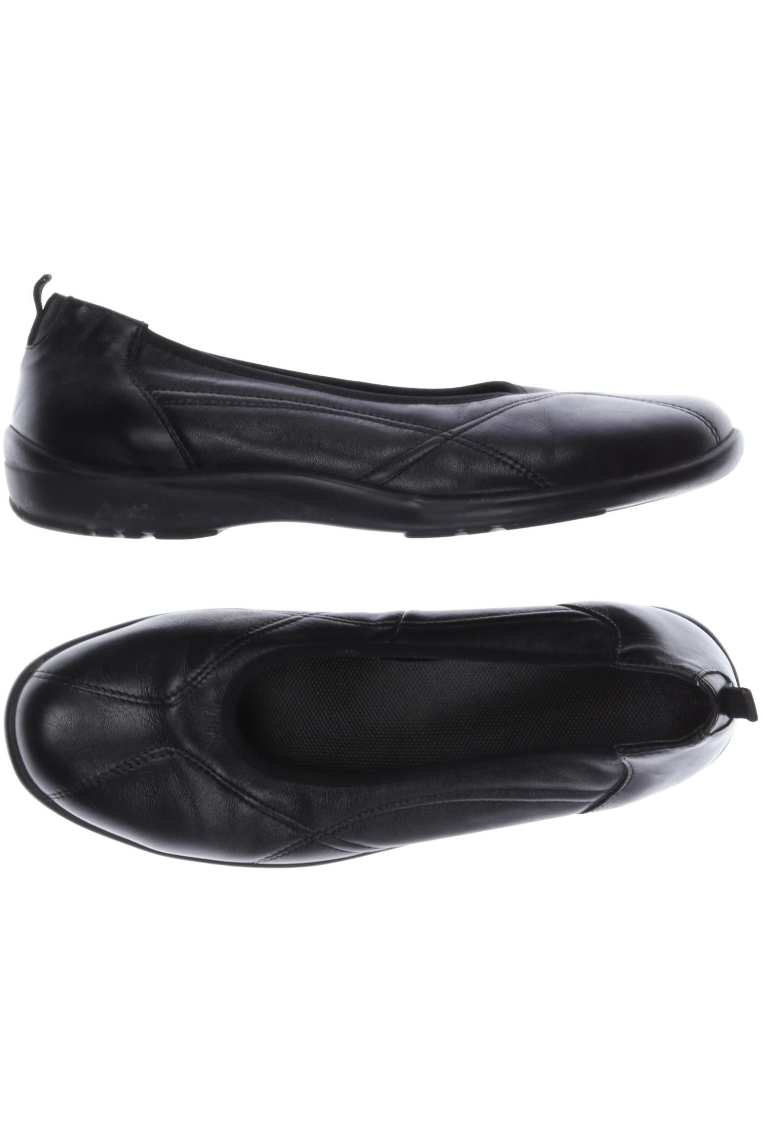 

waldläufer Damen Ballerinas, schwarz, Gr. 5.5