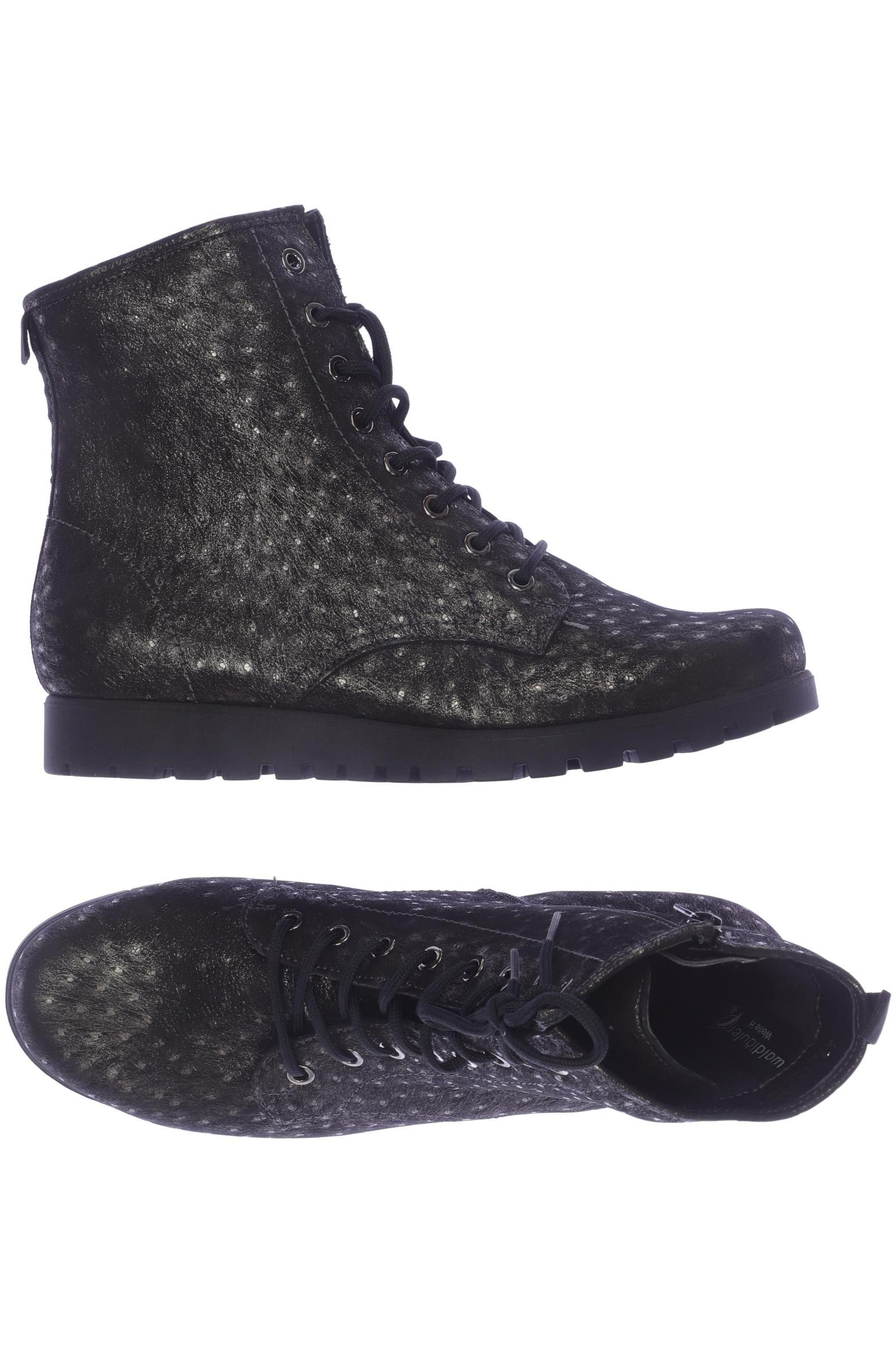 

waldläufer Damen Stiefelette, schwarz, Gr. 7