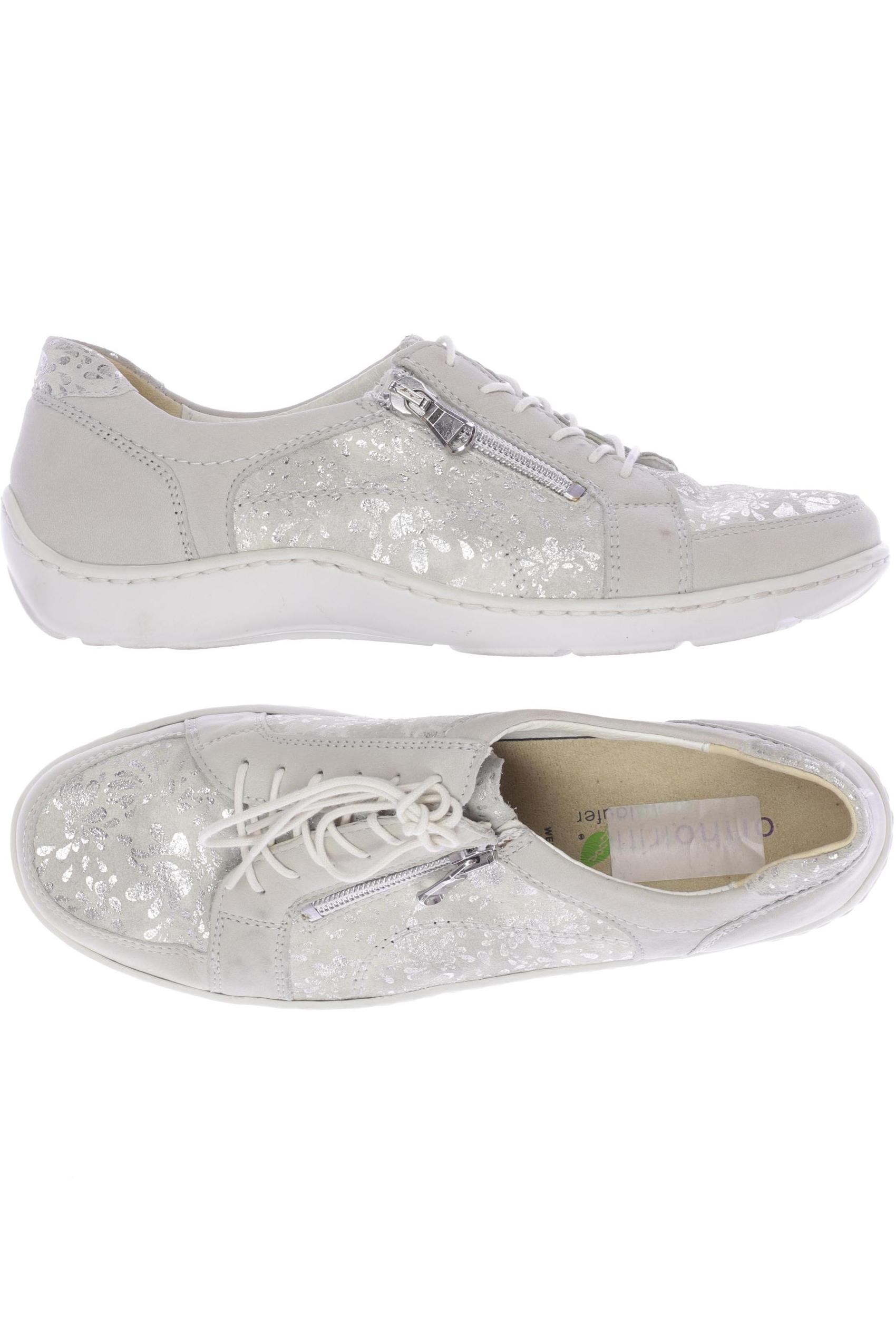 

waldläufer Damen Halbschuh, cremeweiß, Gr. 4.5
