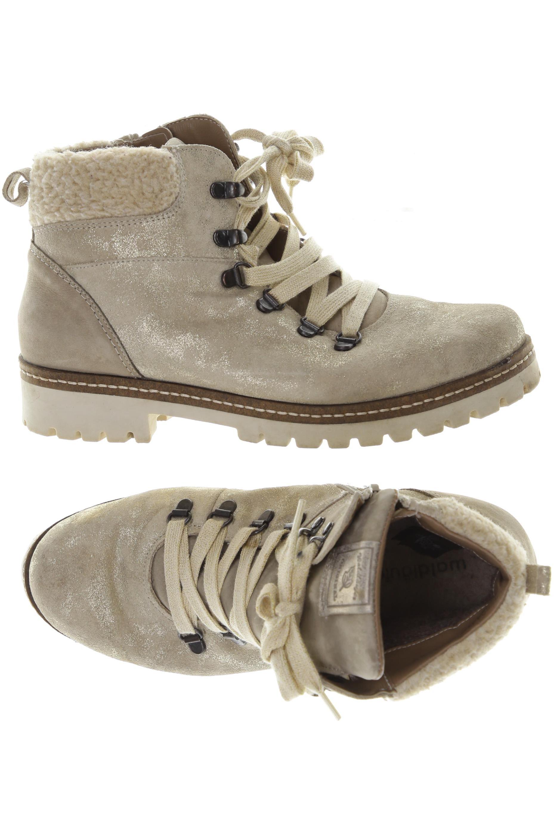 

waldläufer Damen Stiefelette, beige, Gr. 4.5