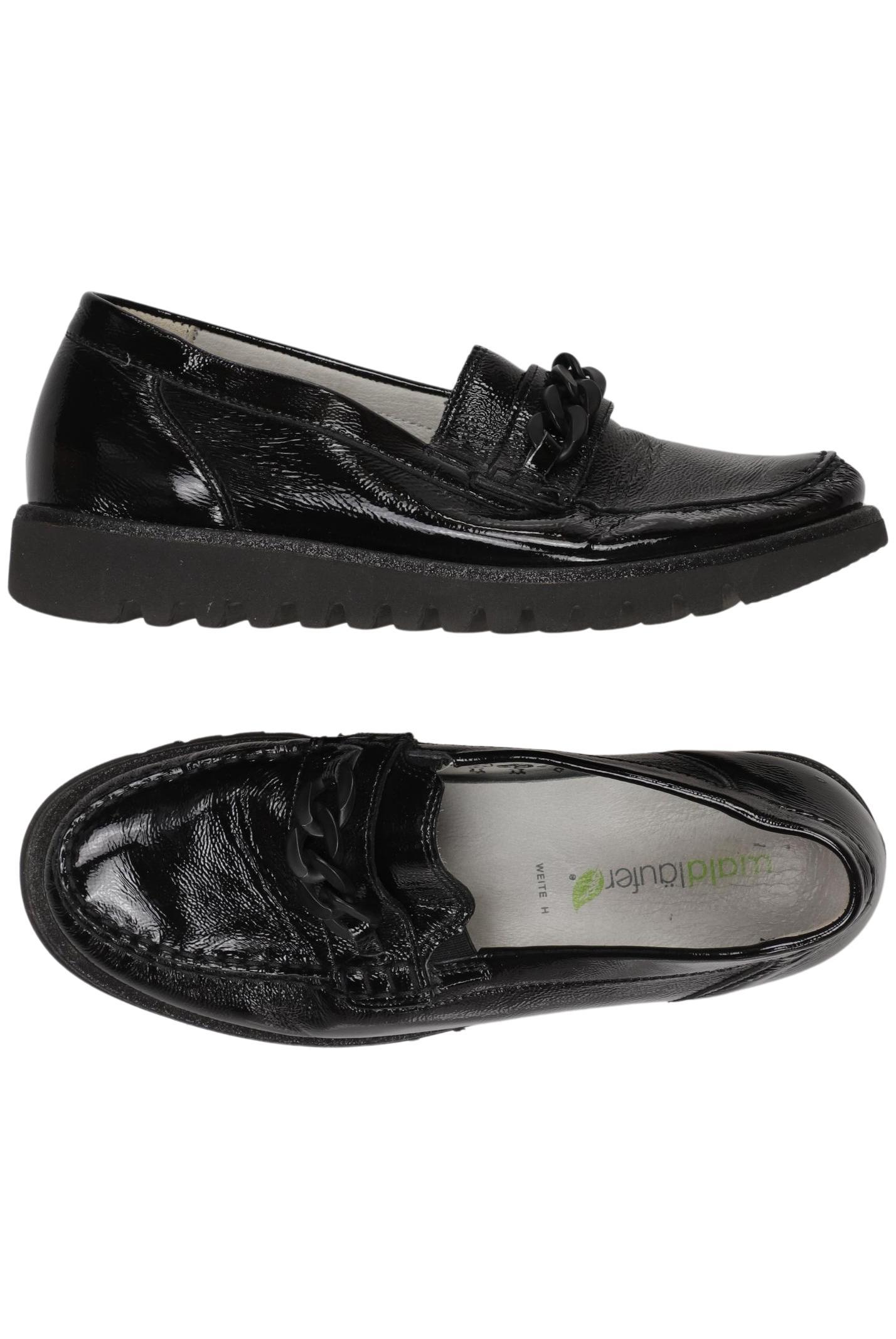 

waldläufer Damen Ballerinas, schwarz, Gr. 4