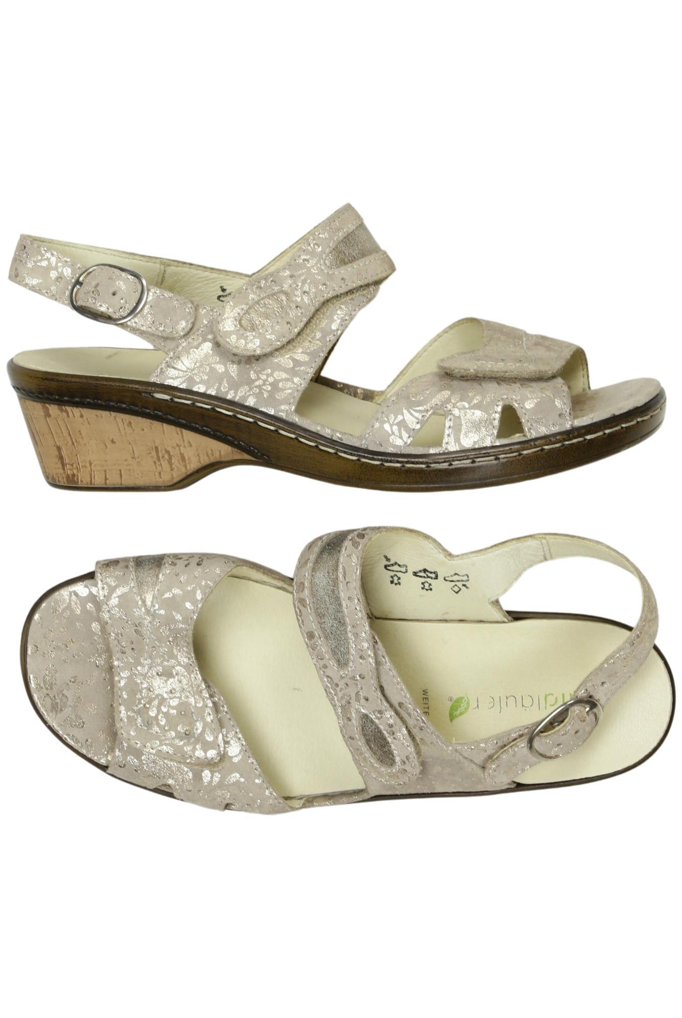 

waldläufer Damen Sandale, beige, Gr. 5