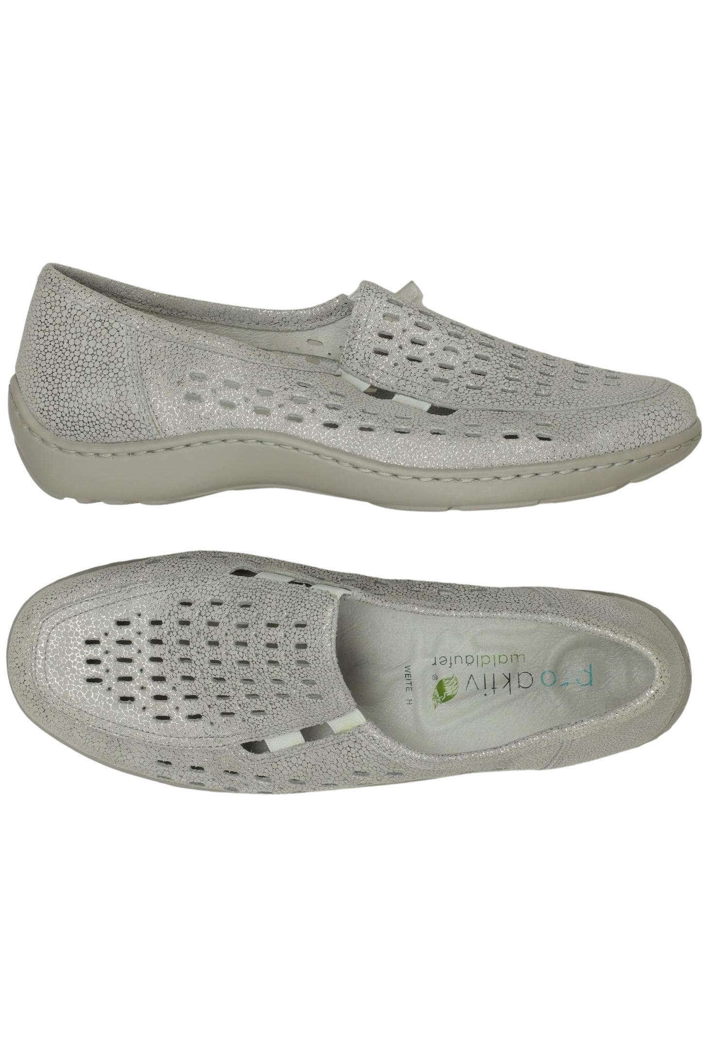 

waldläufer Damen Halbschuh, silber, Gr. 4.5