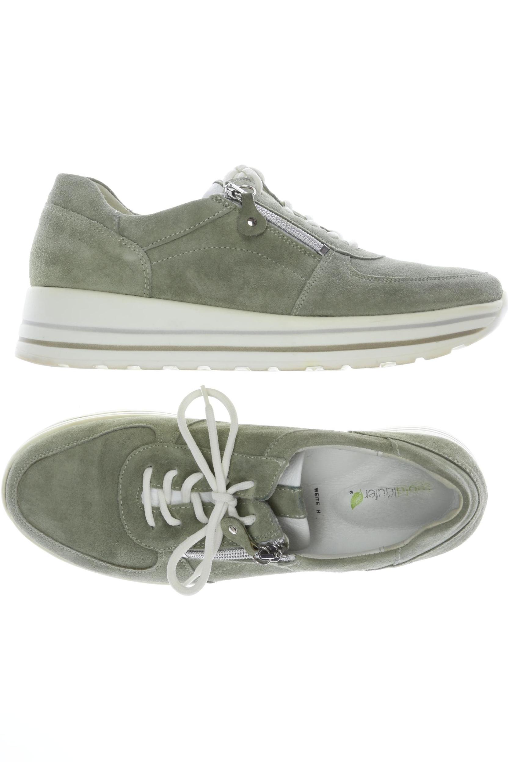 

waldläufer Damen Halbschuh, grün, Gr. 6.5
