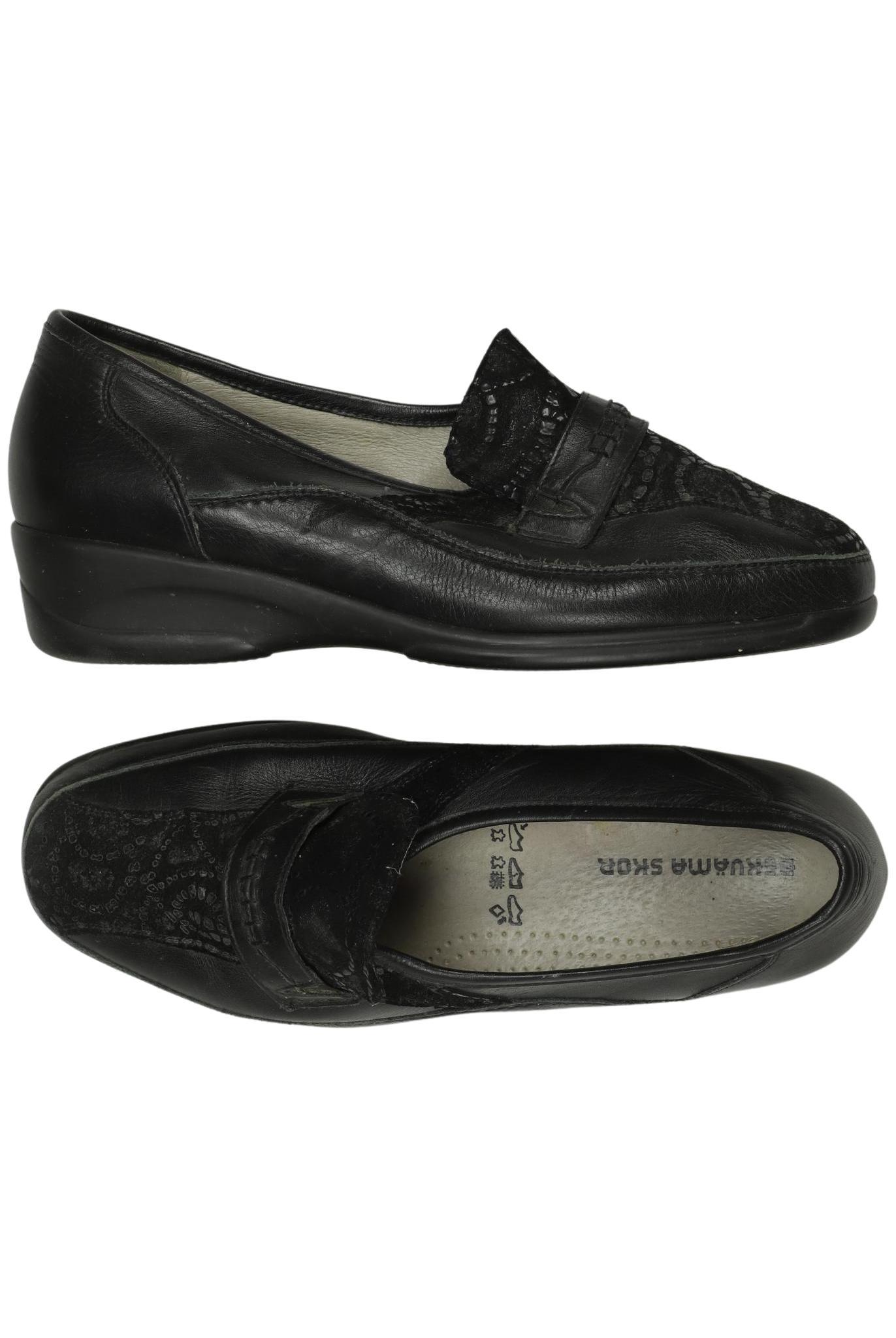 

waldläufer Damen Halbschuh, schwarz, Gr. 6.5