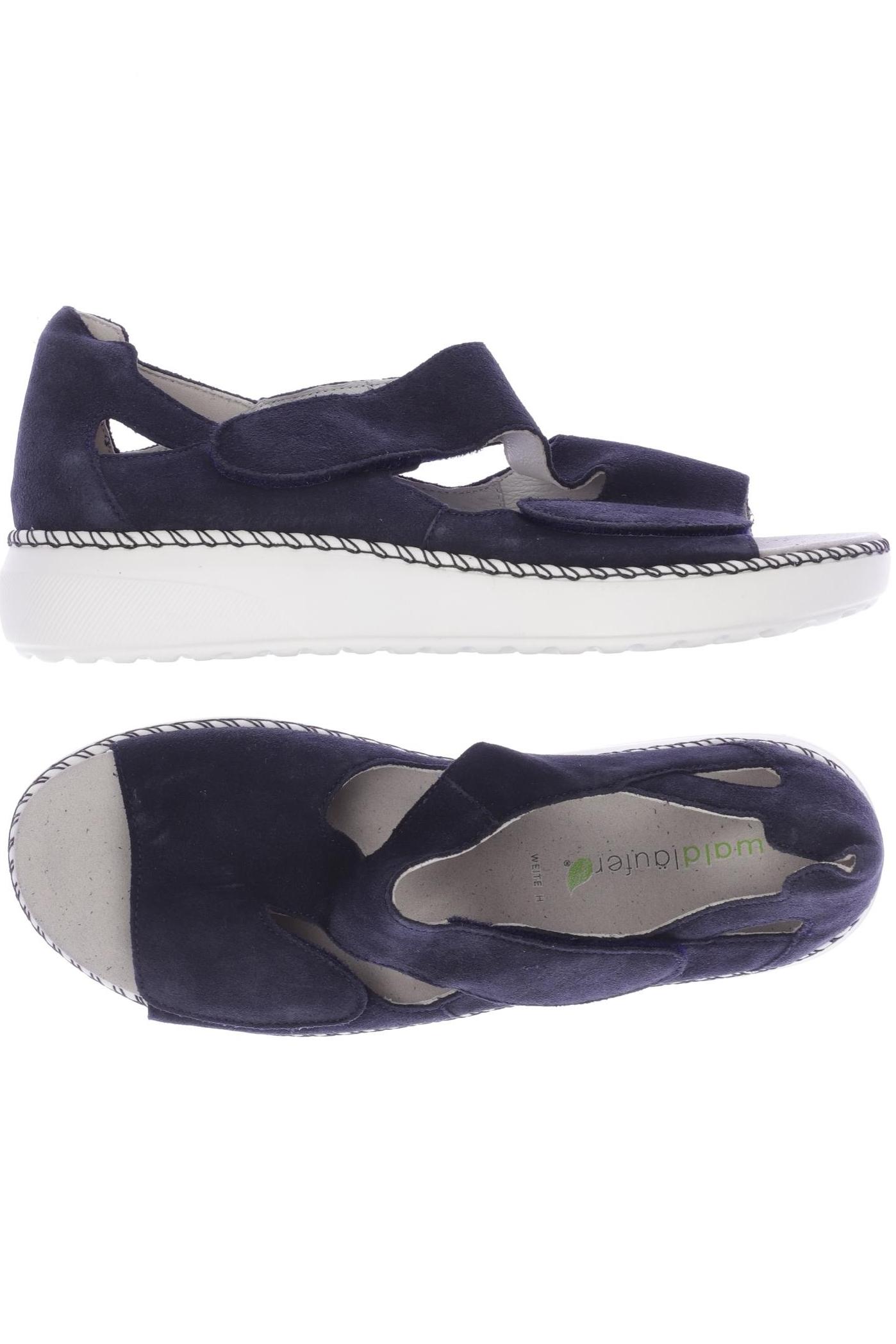 

waldläufer Damen Sandale, marineblau, Gr. 6.5