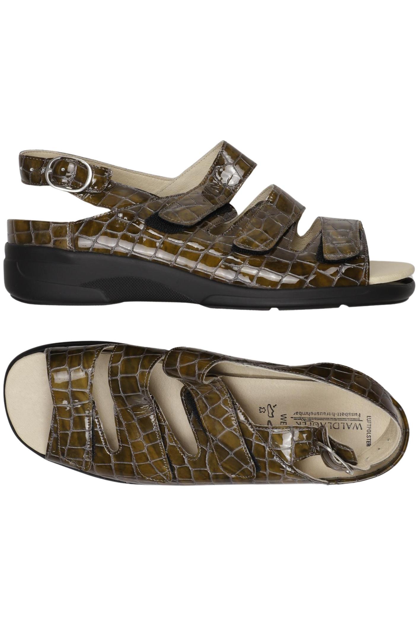 

waldläufer Damen Sandale, braun, Gr. 7.5