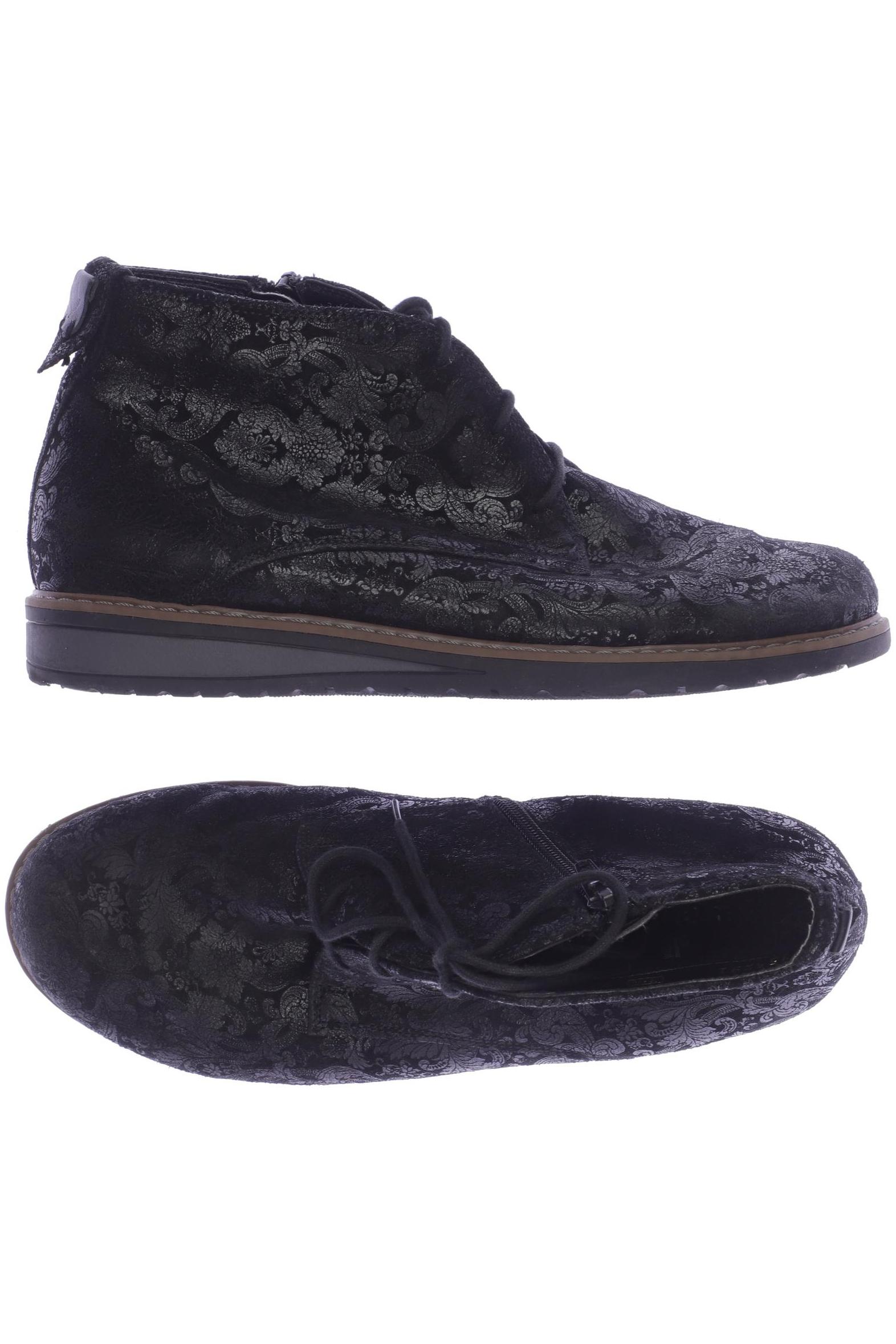 

waldläufer Damen Halbschuh, schwarz, Gr. 3.5
