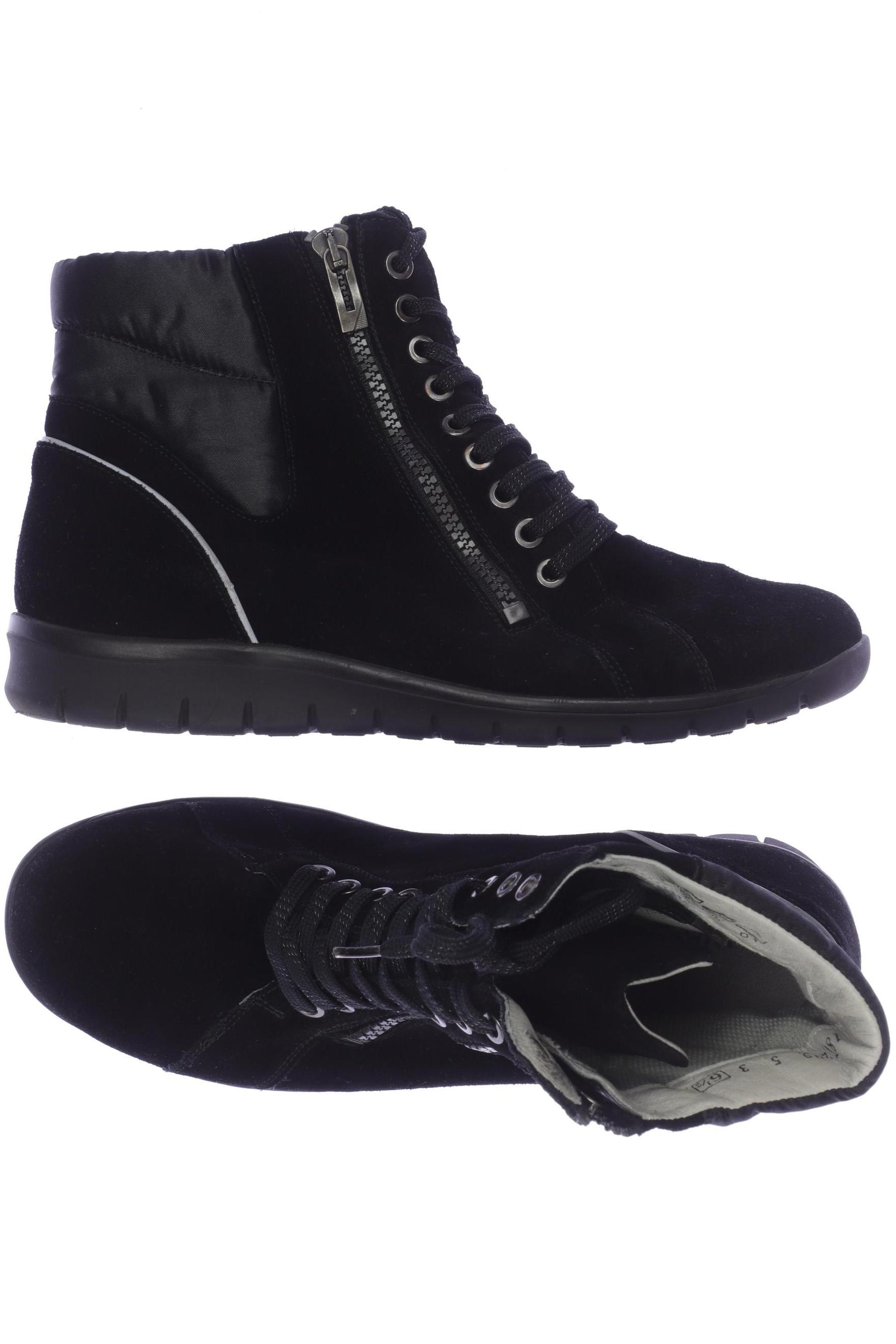 

waldläufer Damen Stiefelette, schwarz, Gr. 6.5