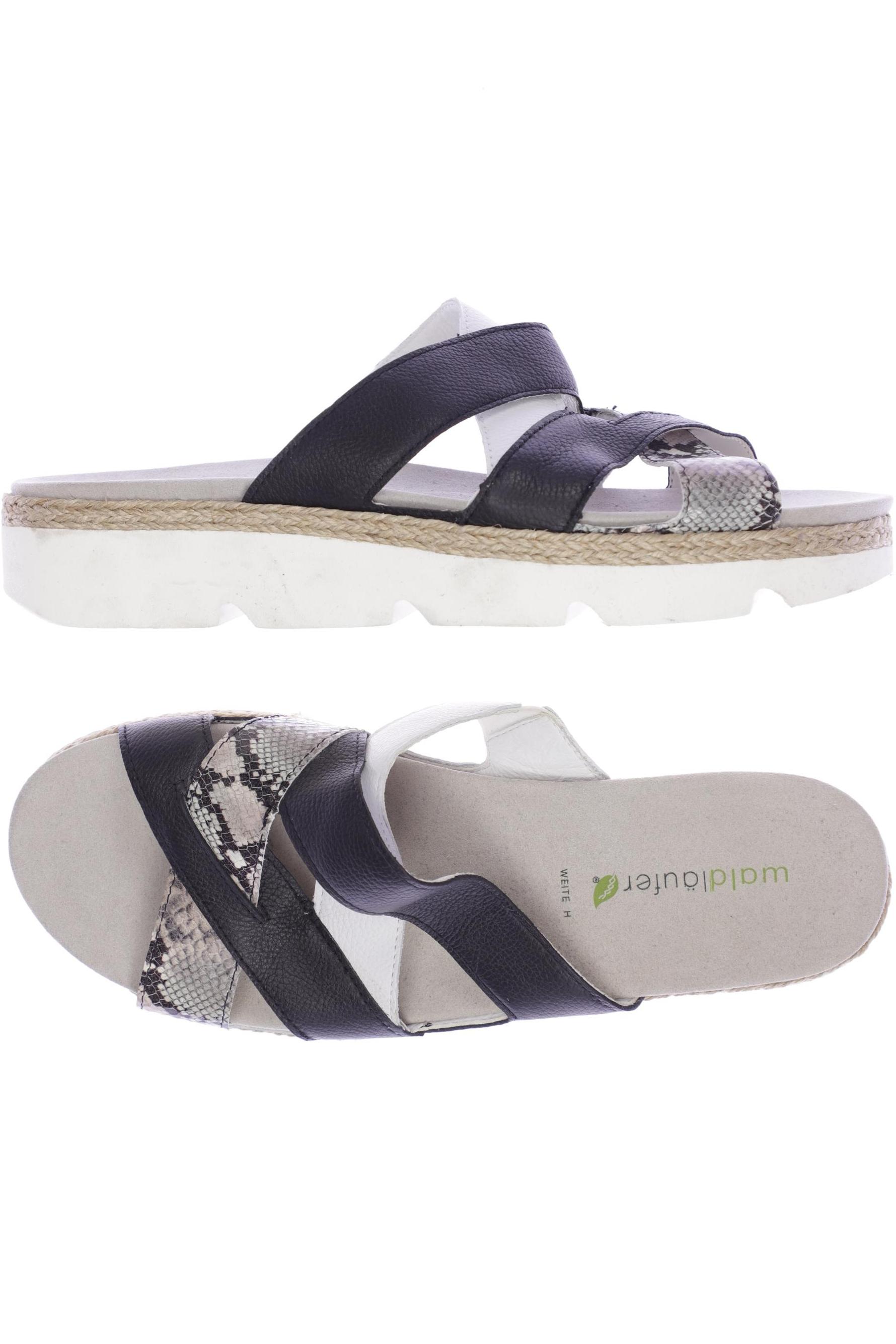 

waldläufer Damen Sandale, schwarz, Gr. 8