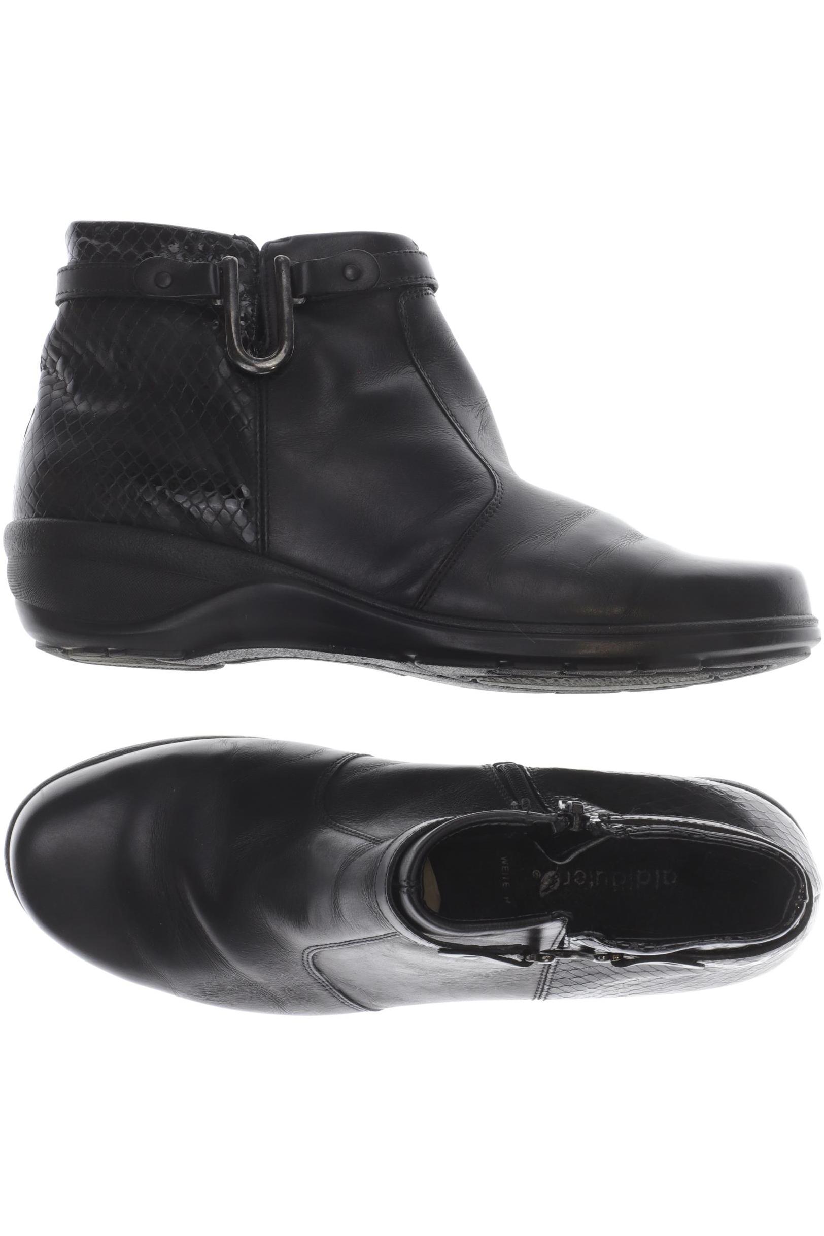 

waldläufer Damen Stiefelette, schwarz, Gr. 7.5