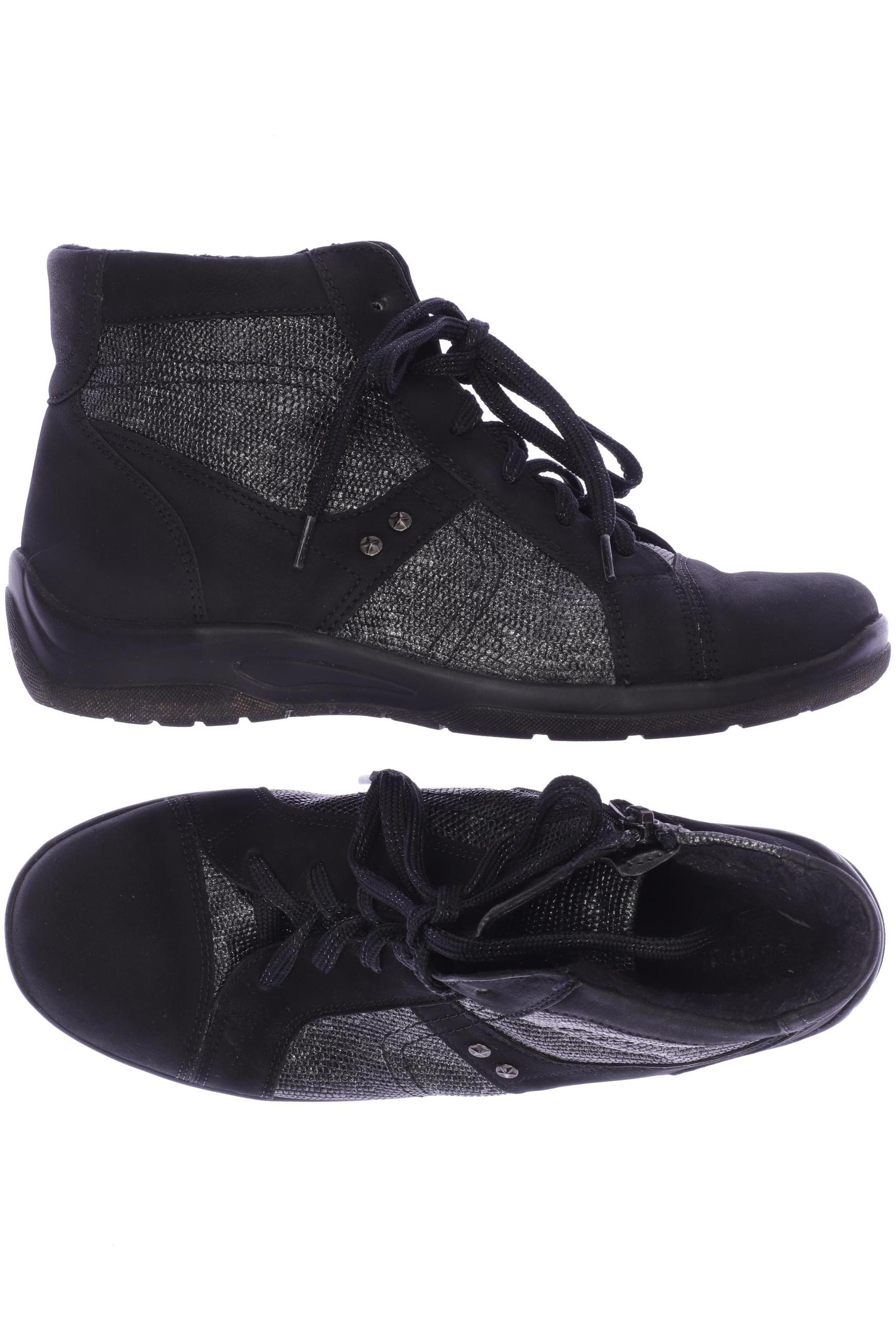 

waldläufer Damen Stiefelette, schwarz, Gr. 5.5