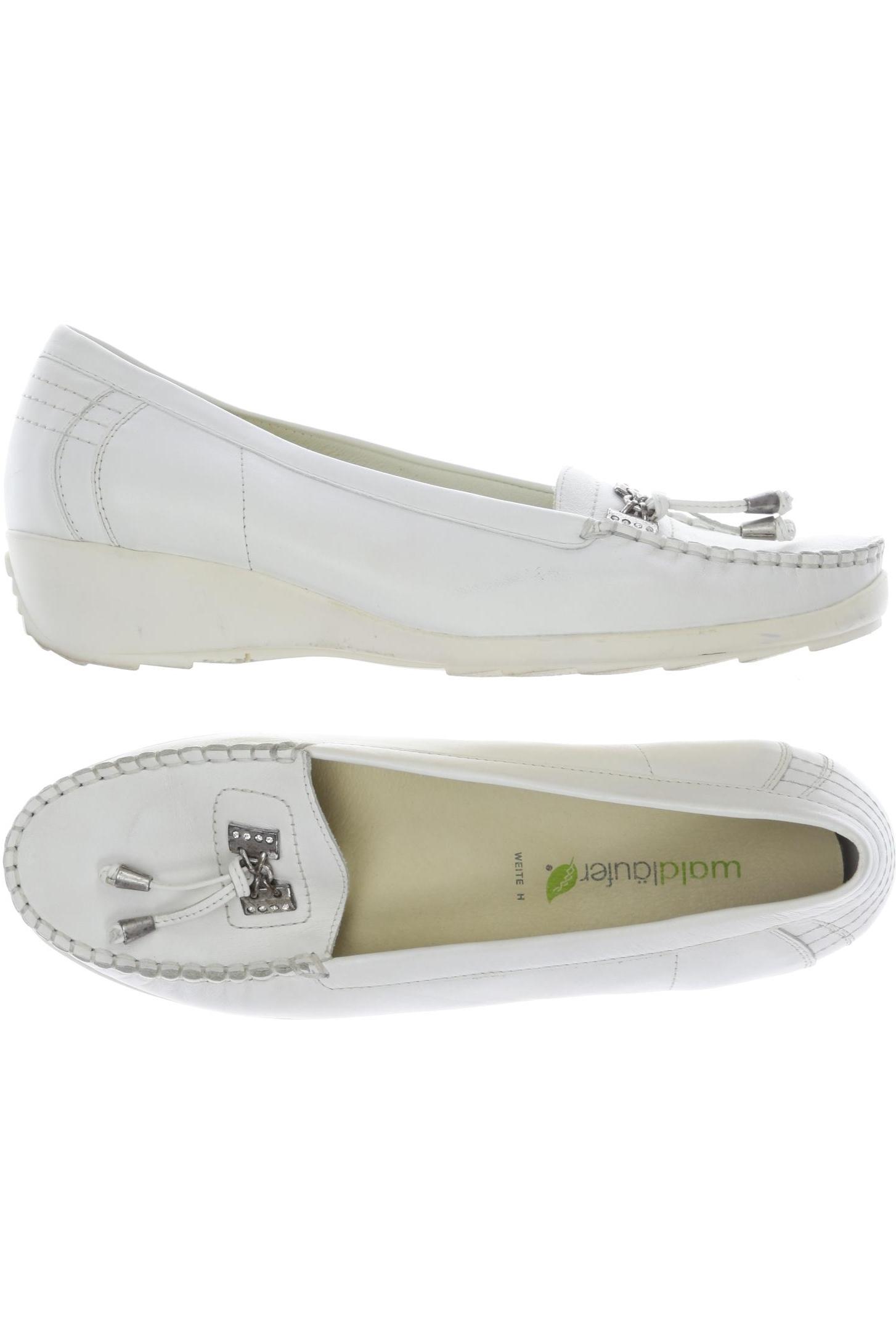 

waldläufer Damen Halbschuh, weiß, Gr. 6.5