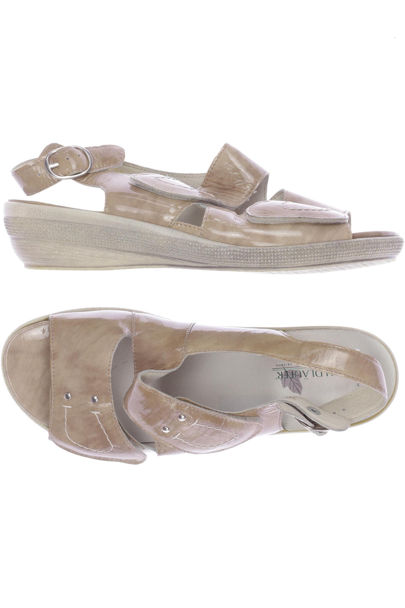 

waldläufer Damen Sandale, beige, Gr. 6.5