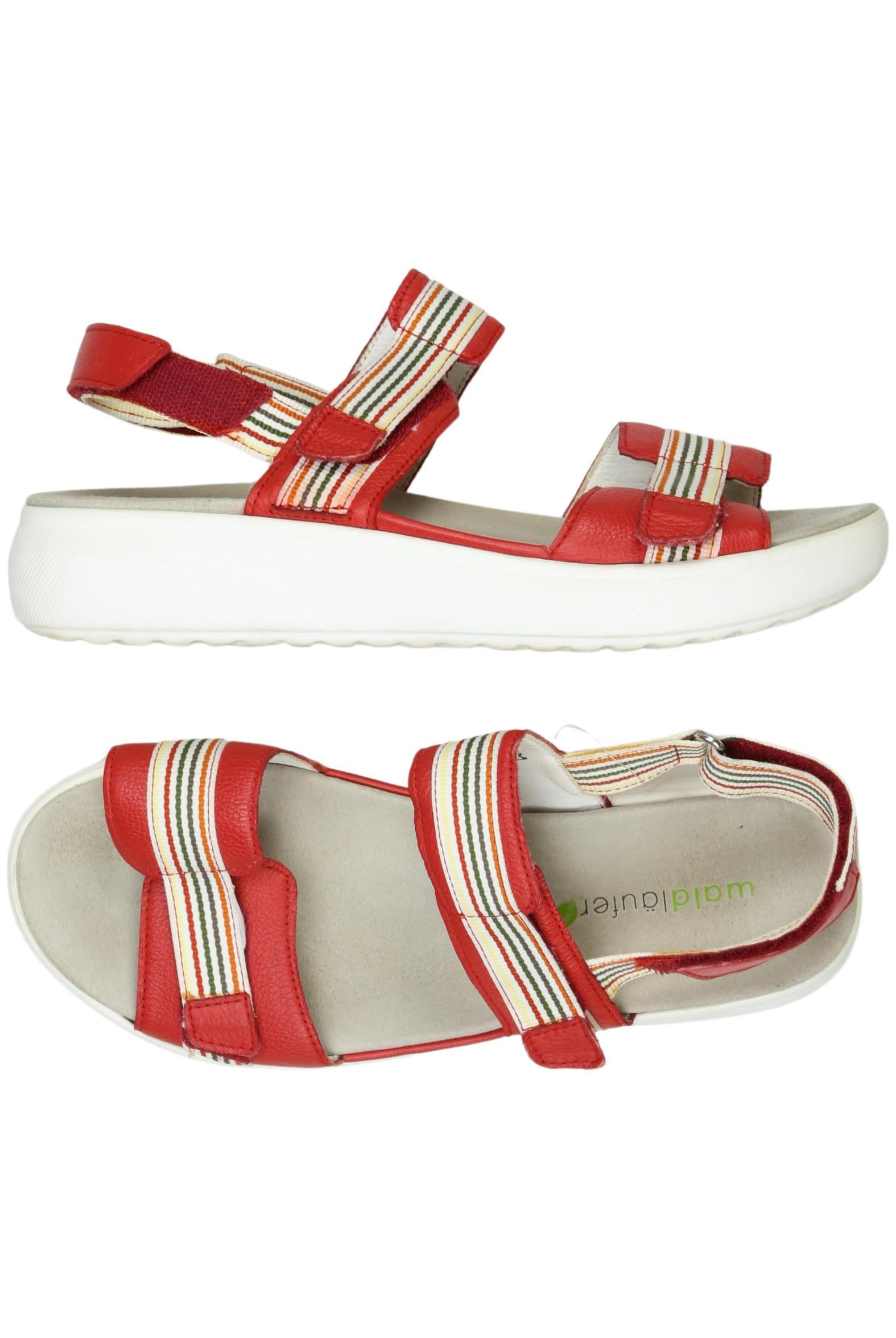 

waldläufer Damen Sandale, rot, Gr. 5