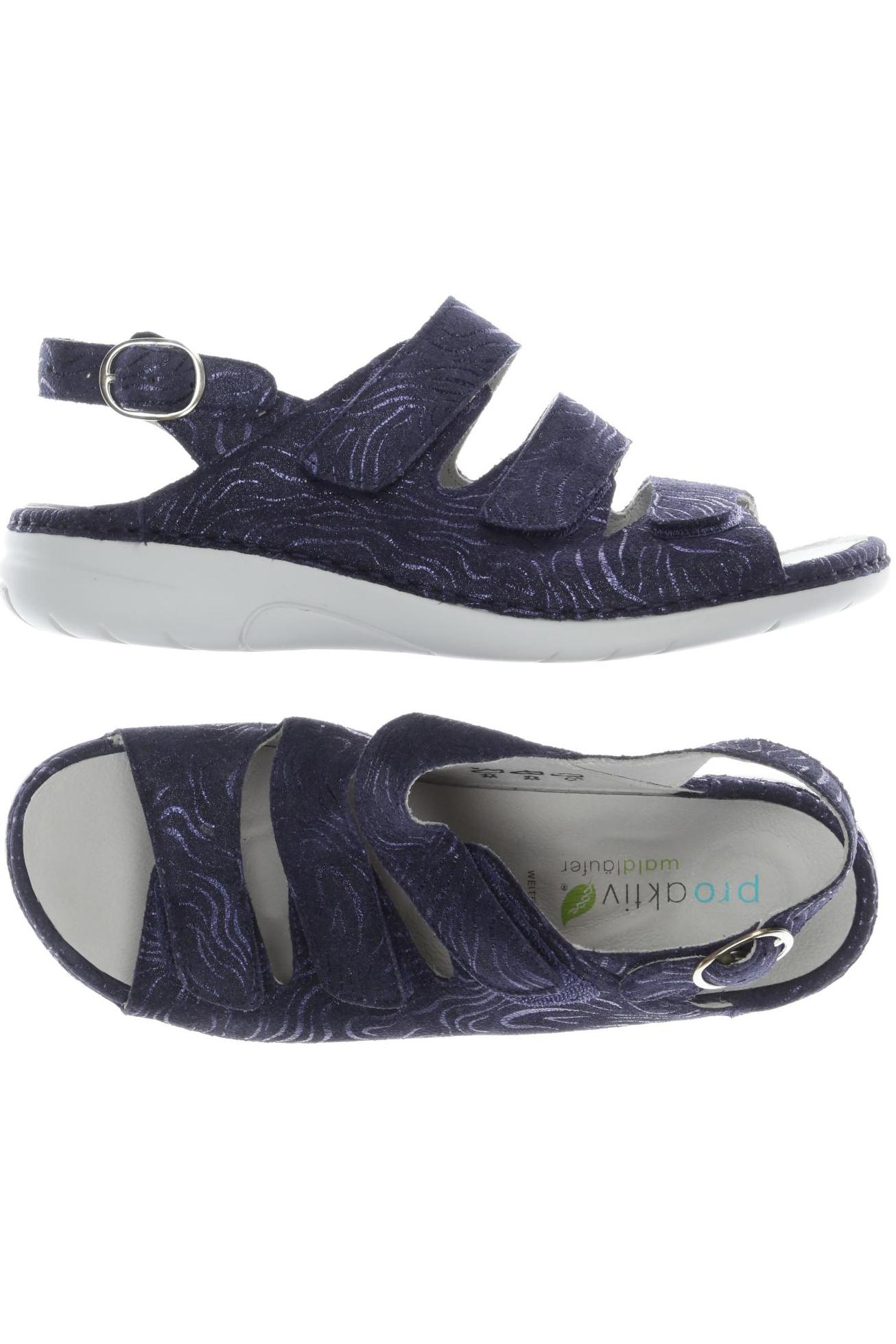 

waldläufer Damen Sandale, marineblau, Gr. 6.5