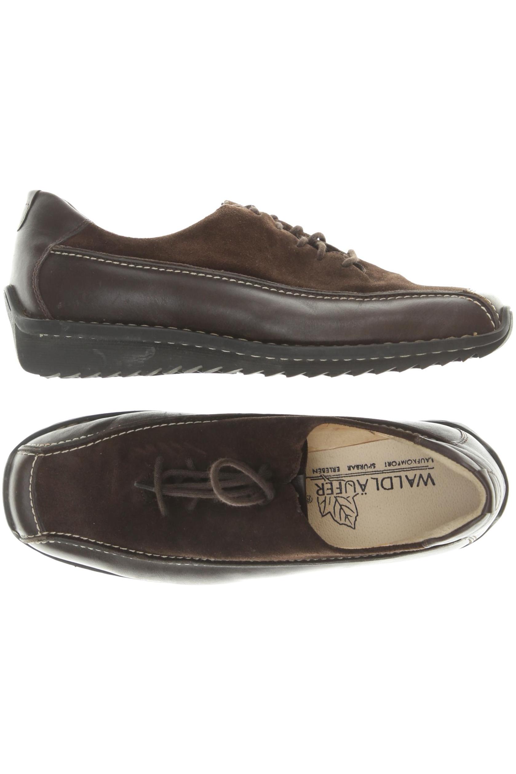 

waldläufer Damen Halbschuh, braun, Gr. 4.5