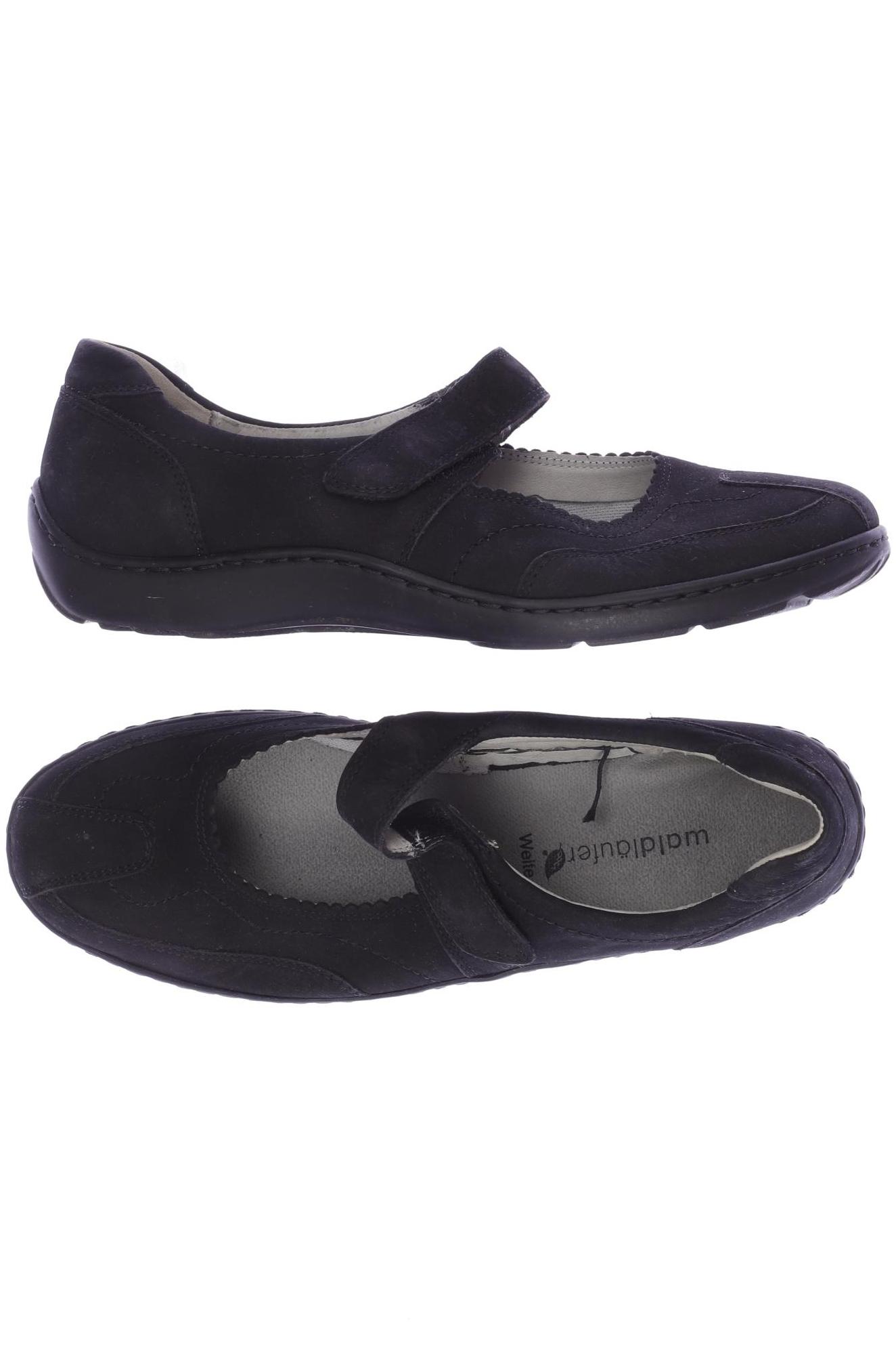 

waldläufer Damen Ballerinas, schwarz, Gr. 6