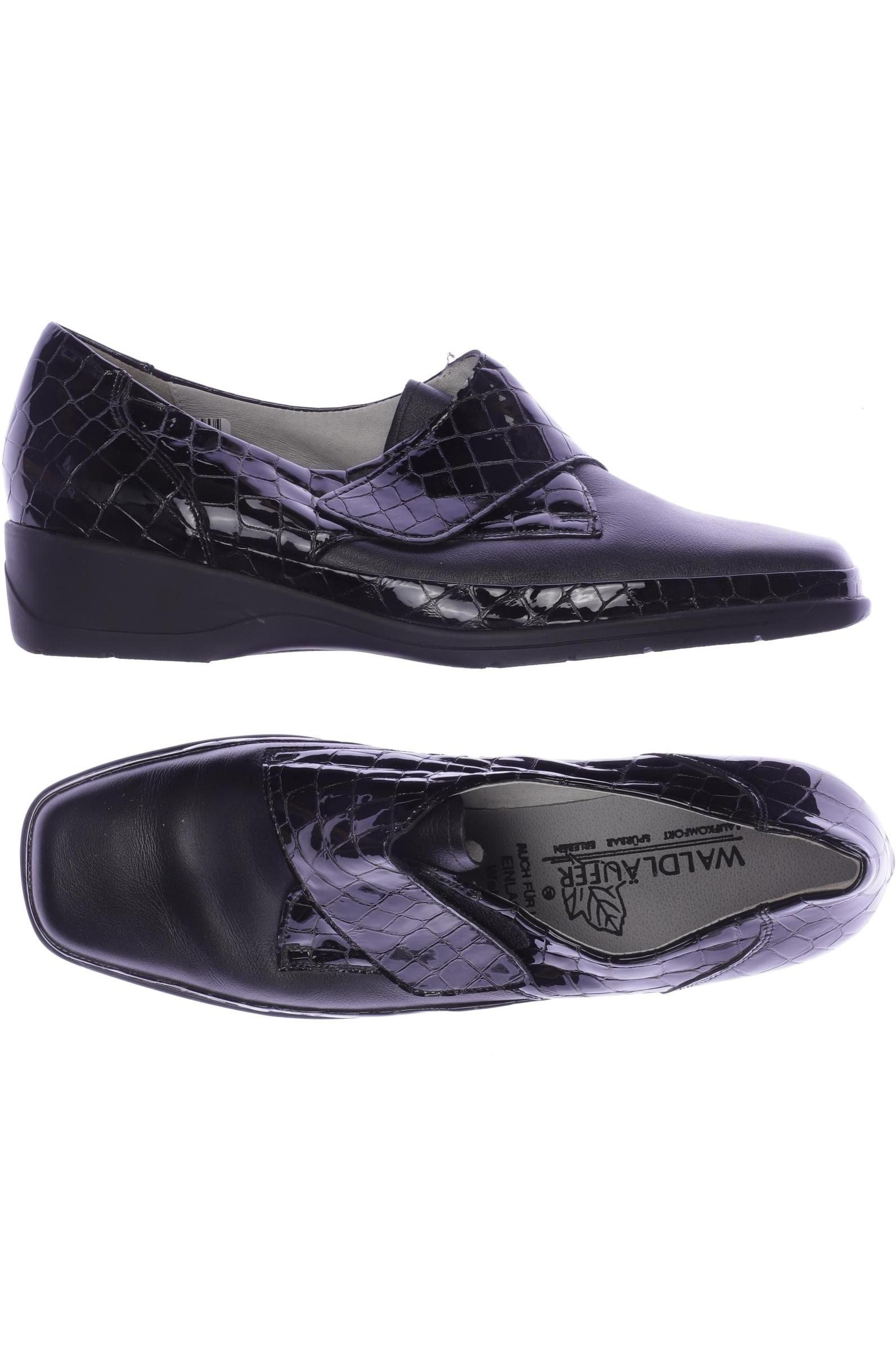 

waldläufer Damen Halbschuh, schwarz, Gr. 8.5