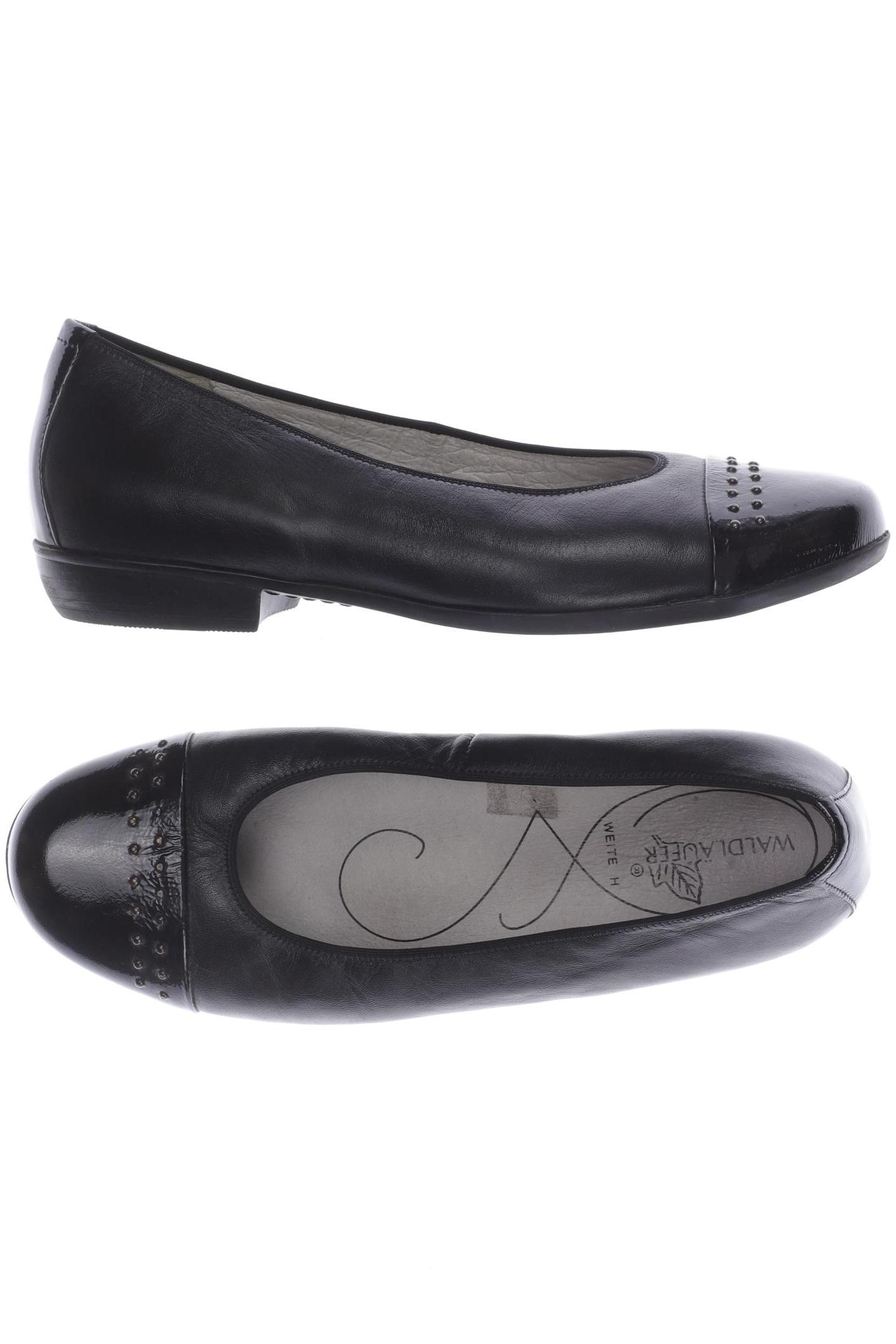 

waldläufer Damen Ballerinas, schwarz, Gr. 5