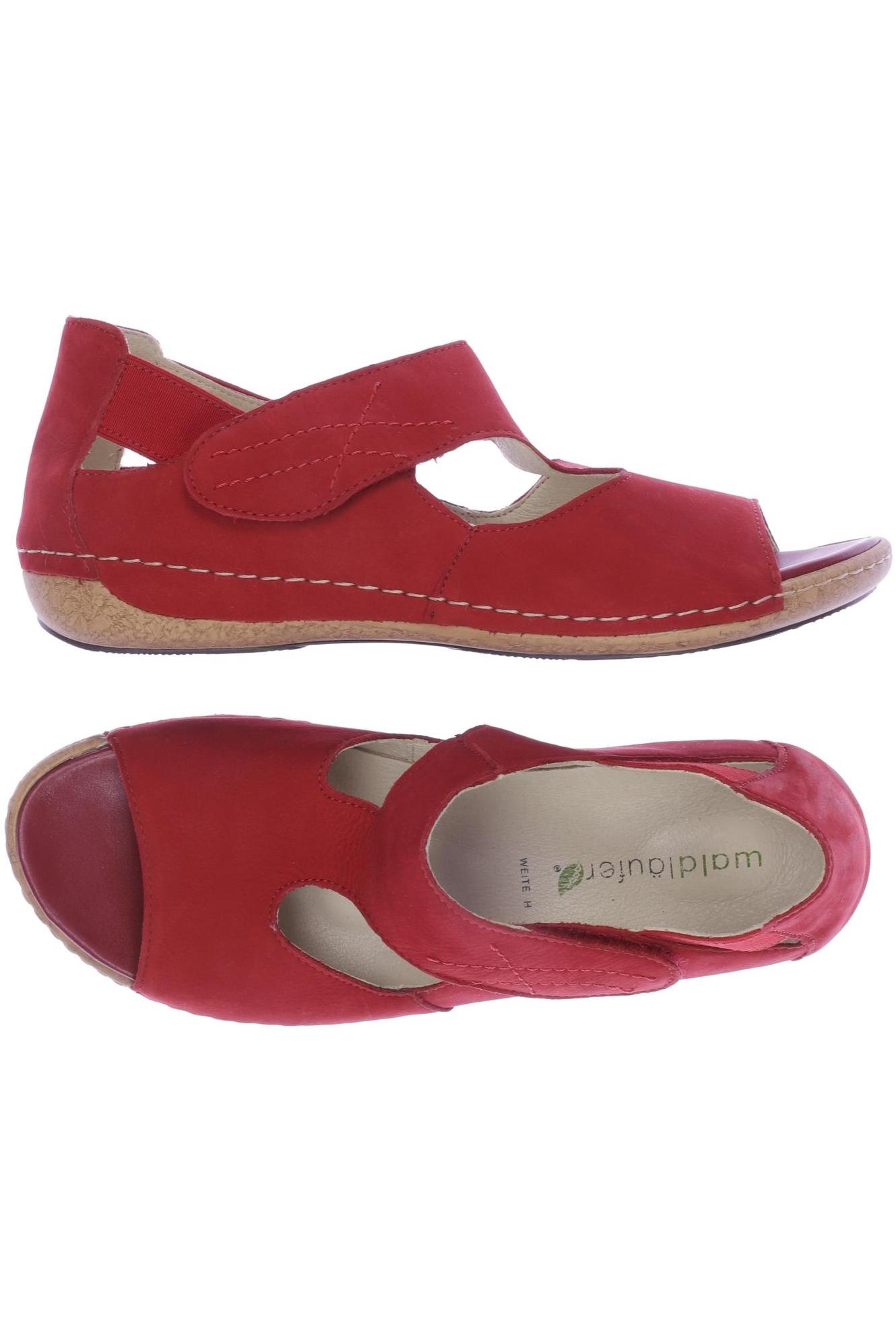 

waldläufer Damen Sandale, rot, Gr. 5